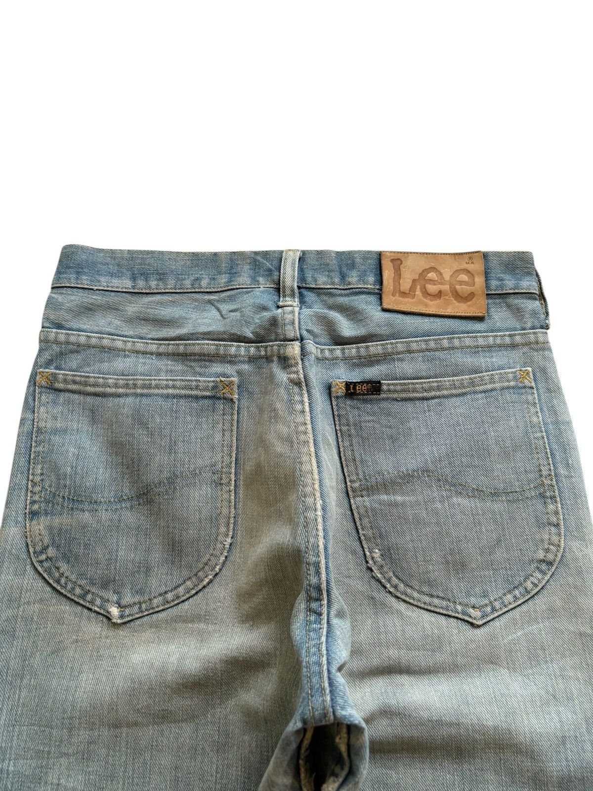 Lee Vintage Lee Talon Zipper Mud Wash Distressed Rip Loose Jean Size US 28 / EU 44 - 8 Thumbnail