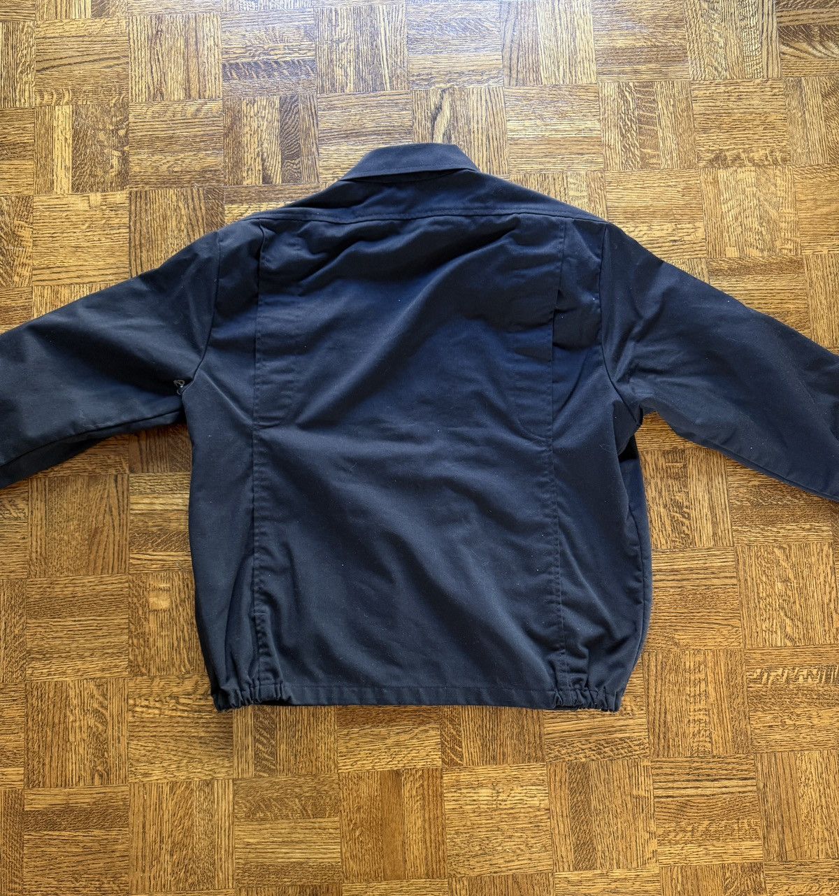 Vintage Vintage 80s Police Officer Zip Up Boxy Work Jacket Size US L / EU 52-54 / 3 - 5 Thumbnail