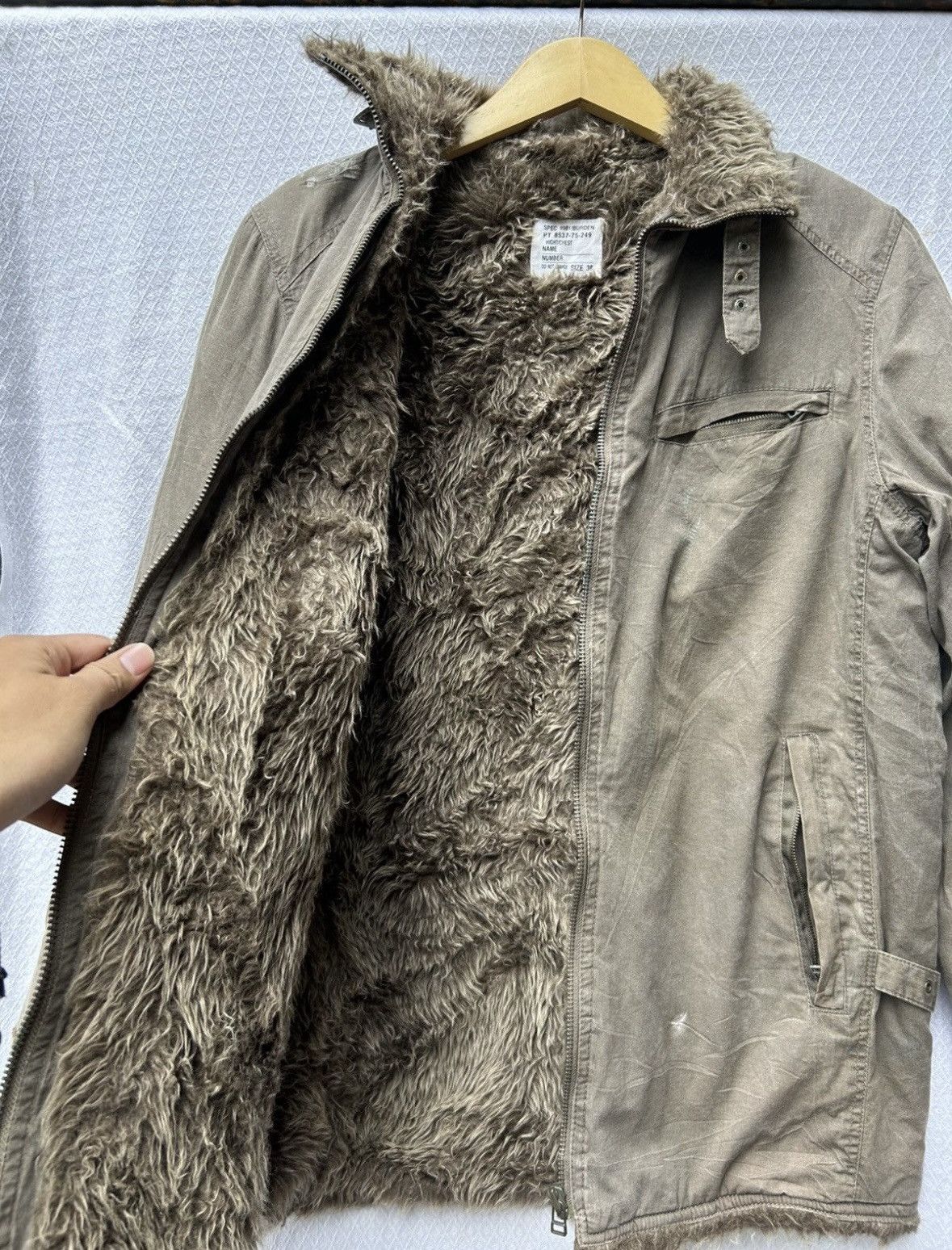 Japanese Brand Faux fur zip jacket parka japanese style ifsixwasnine LGB Size US L / EU 52-54 / 3 - 13 Thumbnail