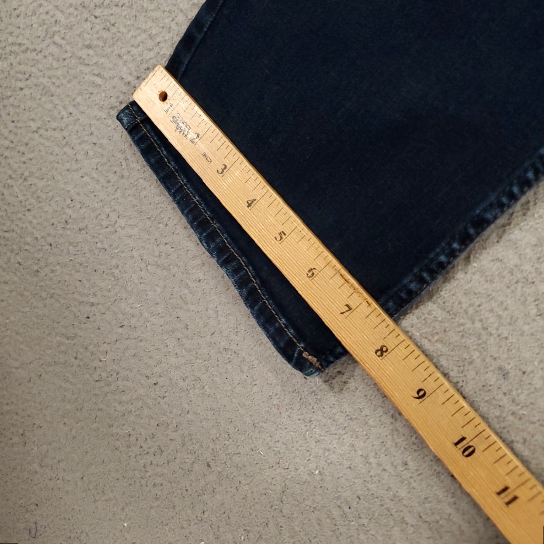 Silver Jeans Co. Silver Jeans Slim Bootcut Jeans Womens 28x31 Dark Wash Blue Denim Stretch 5-Pocket Logo Size 28" / US 6 / IT 42 - 7 Thumbnail