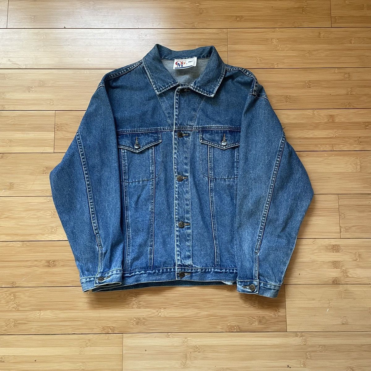 Other Vintage embroidered denim jacket Size M / US 6-8 / IT 42-44 - 2 Thumbnail