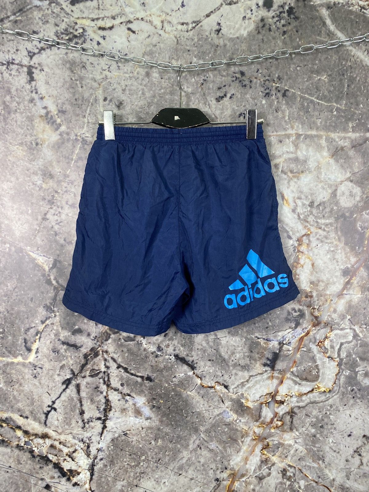 Adidas × Vintage Men’s Adidas Shorts Nylon Vintage Streetwear Size Small Size US 30 / EU 46 - 6 Thumbnail