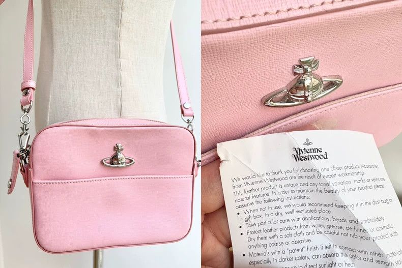 Vivienne Westwood Vivienne Westwood size os Pink camera bag shoulder bag Size ONE SIZE - 9 Thumbnail