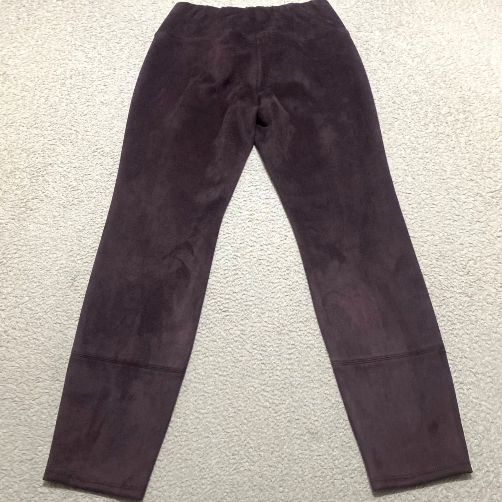 J. Jill J. Jill Womens Slim Pants Black Velour Wearever Collection Pull On Skinny Jegging与Wearever Size 28" / US 6 / IT 42 - 2 Thumbnail