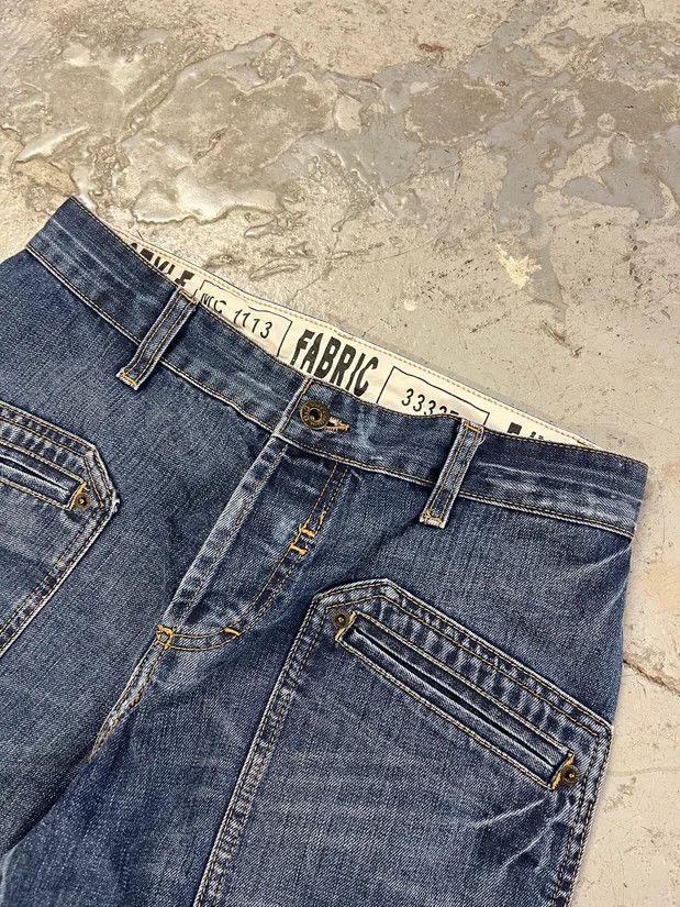 Designer × Dolce & Gabbana × Vintage SS2006 Dolce & Gabbana Blue Denim Shorts Size US 30 / EU 46 - 4 Thumbnail