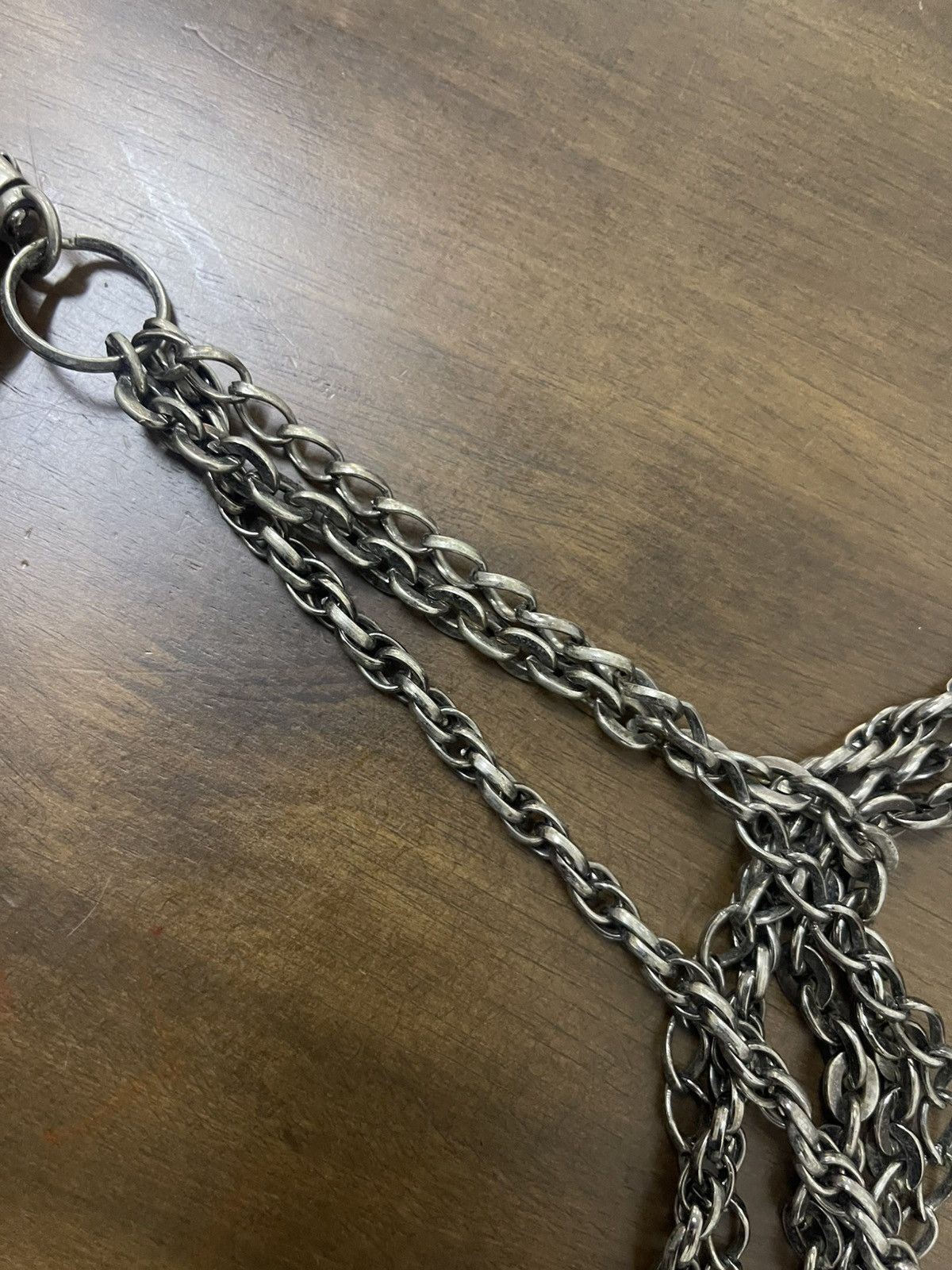 Japanese Brand WINS HOUSE JAPAN 3 LAYER TRUCKER WALLET LANYARD Size ONE SIZE - 6 Thumbnail