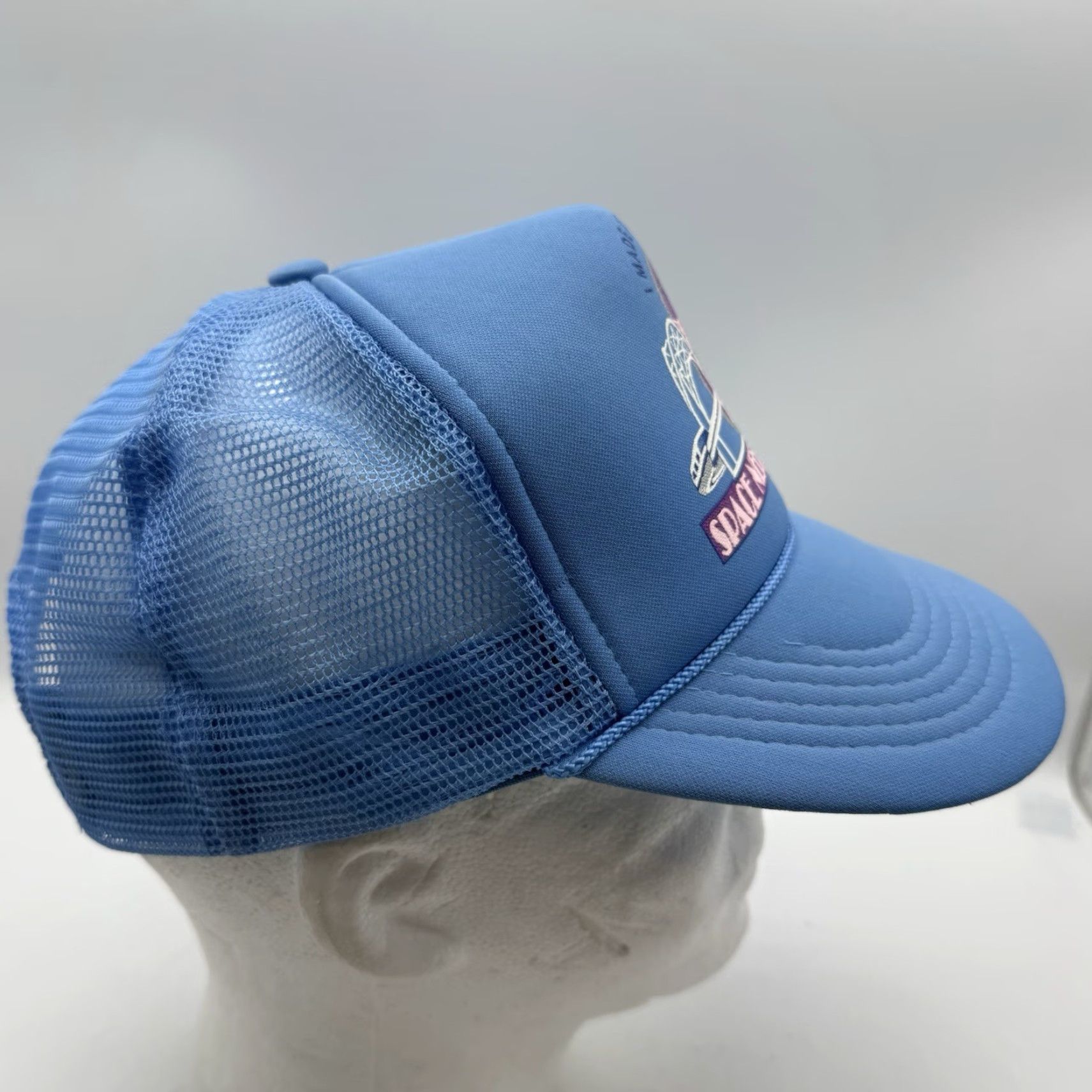 Needles Space Needle Seattle I Made It To The Top Snapback Hat Trucker Rope Blue Adjustable Men Cap 90s Style Embroidered Hat Size US M / EU 48-50 / 2 - 3 Thumbnail