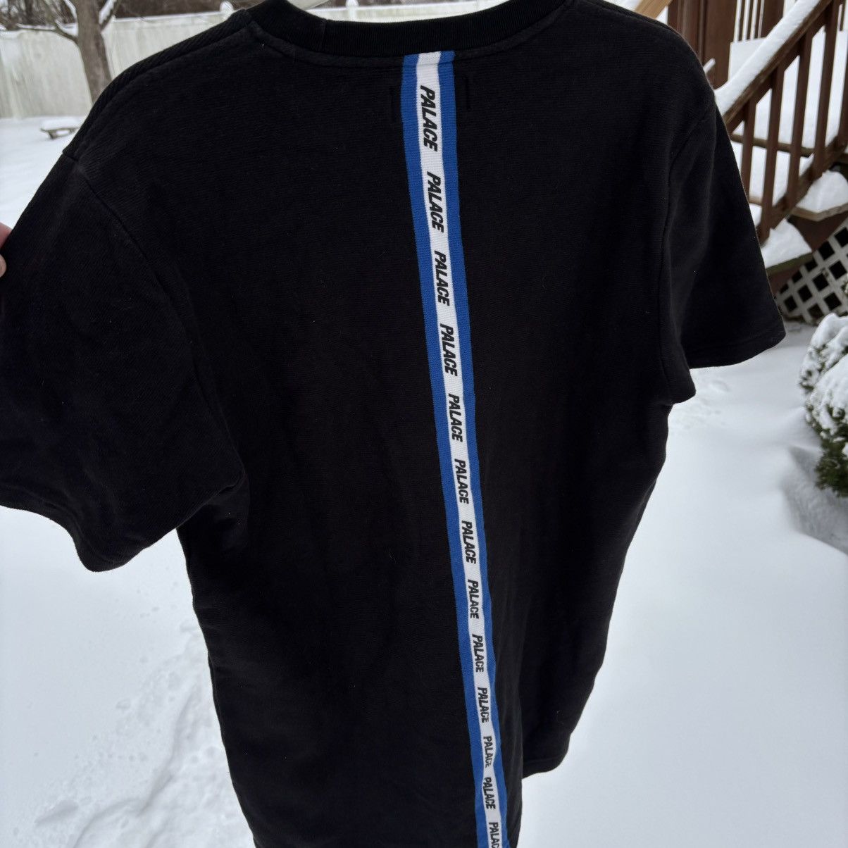 Palace Palace Vertical Weave Tee Shirt Size US M / EU 48-50 / 2 - 2 Thumbnail
