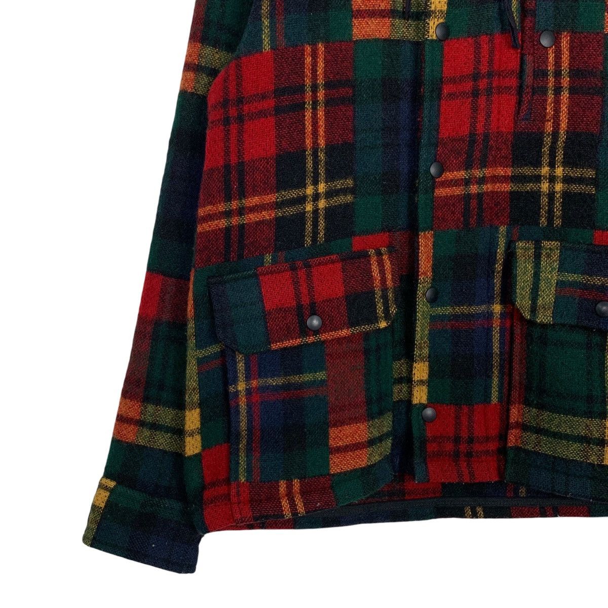 Johnson Woolen Mills Vintage 80s JOHNSON WOOLEN MILLS Plaid Wool Jacket 2704-C121 Size US M / EU 48-50 / 2 - 3 Thumbnail