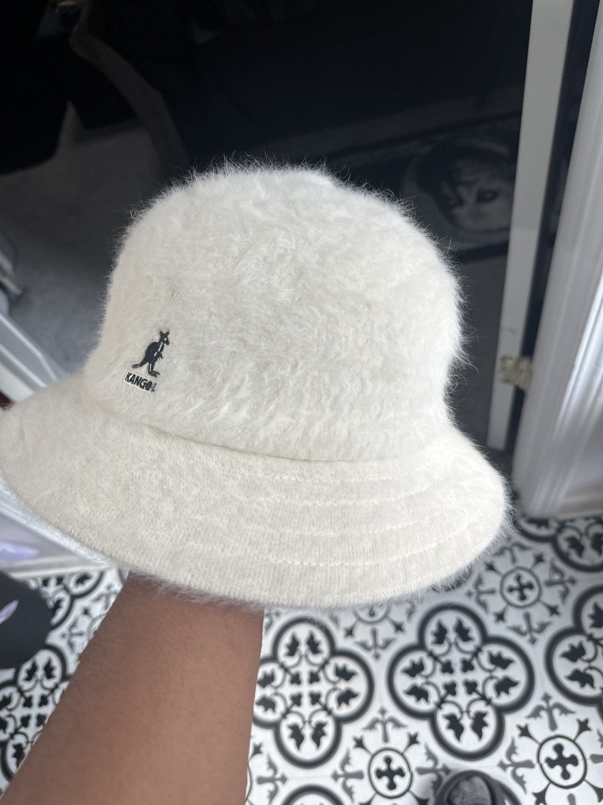 Designer × Kangol × Vintage Kangol K3017ST Fugora Causal Ivory Size ONE SIZE - 8 Thumbnail