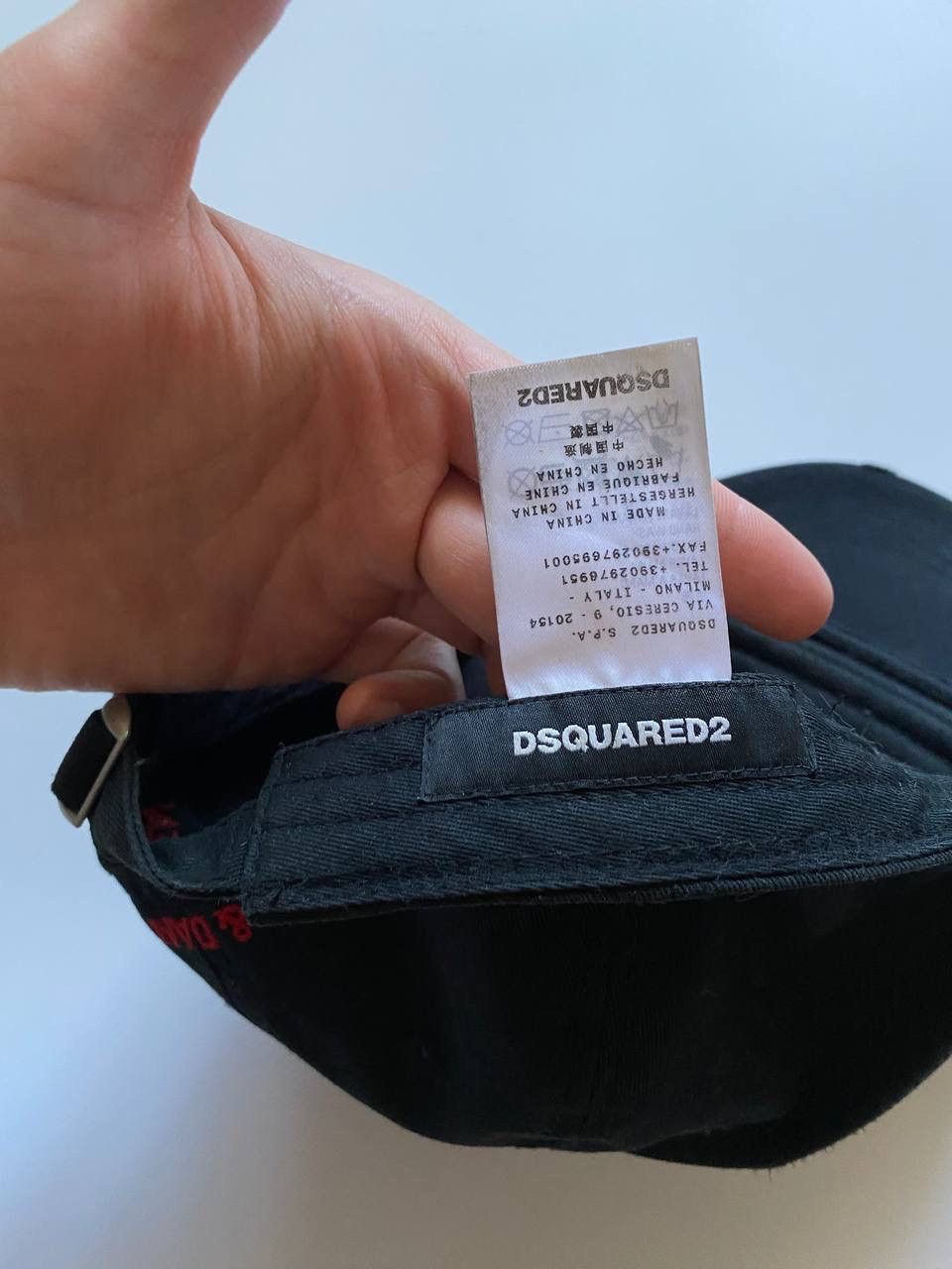 Dsquared2 Dsquared2 big logo cap OS TWINS Size ONE SIZE - 5 Thumbnail