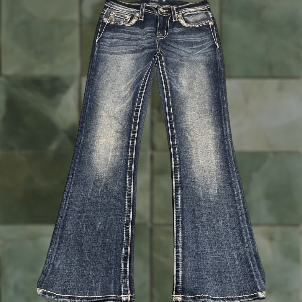 Miss Me Miss Me Chloe Boot Women's Jeans Size 28×29 Recent Model Size 26" / US 2 / IT 38 - 1 Thumbnail