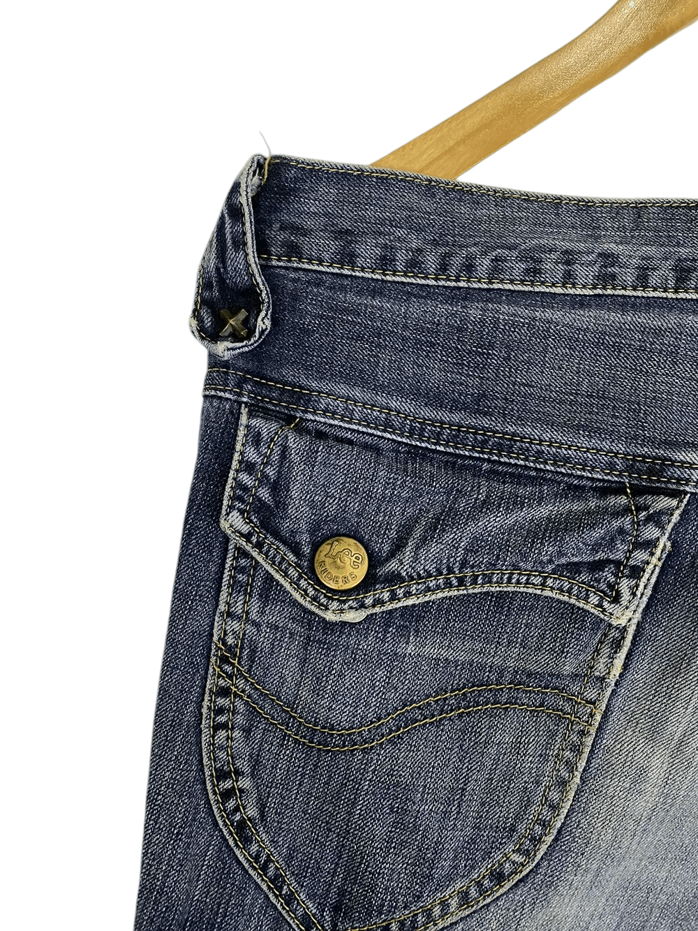 Lee × Vintage Vintage Lee Raider Distressed Denim Cargo Size US 38 / EU 54 - 8 Thumbnail