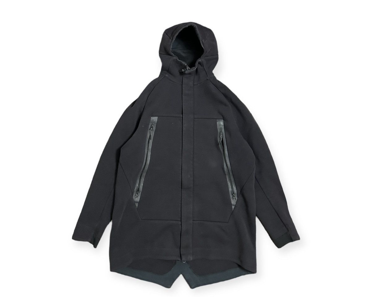 image of Nike Tech Fleece Parka Jacket in Black, Men's (Size XL)