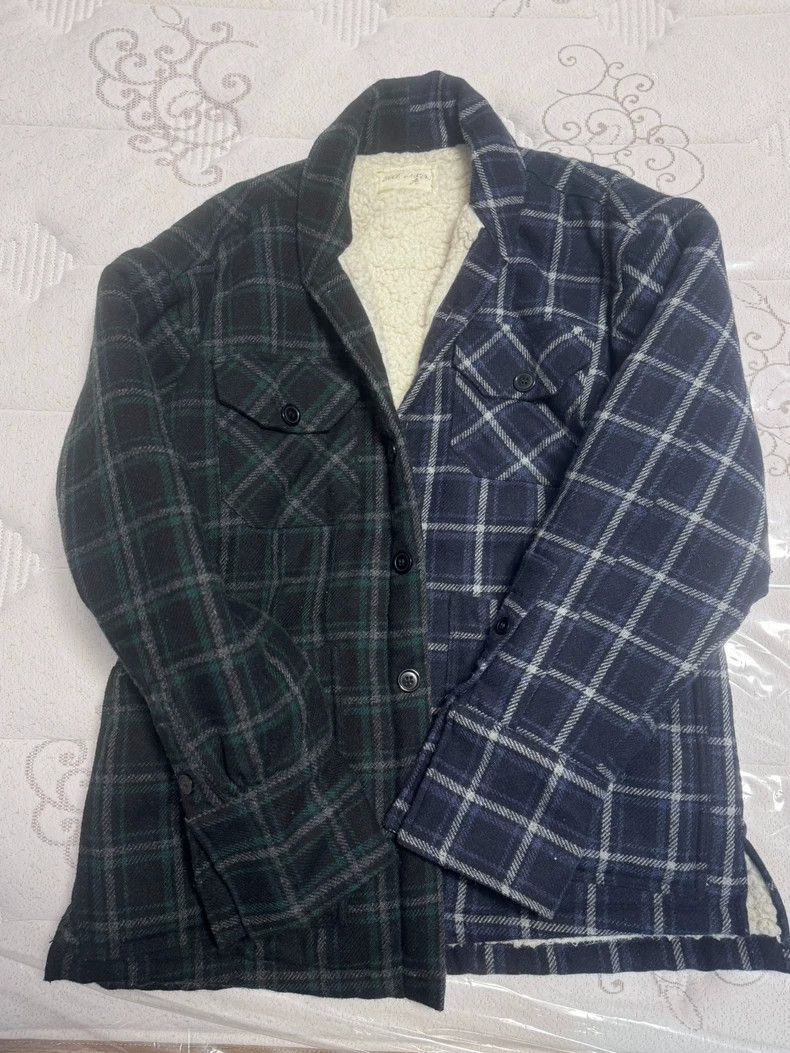 Greg Lauren greg lauren size 3 Blue dyed long patchwork road robe 2506 Size US L / EU 52-54 / 3 - 1 Thumbnail