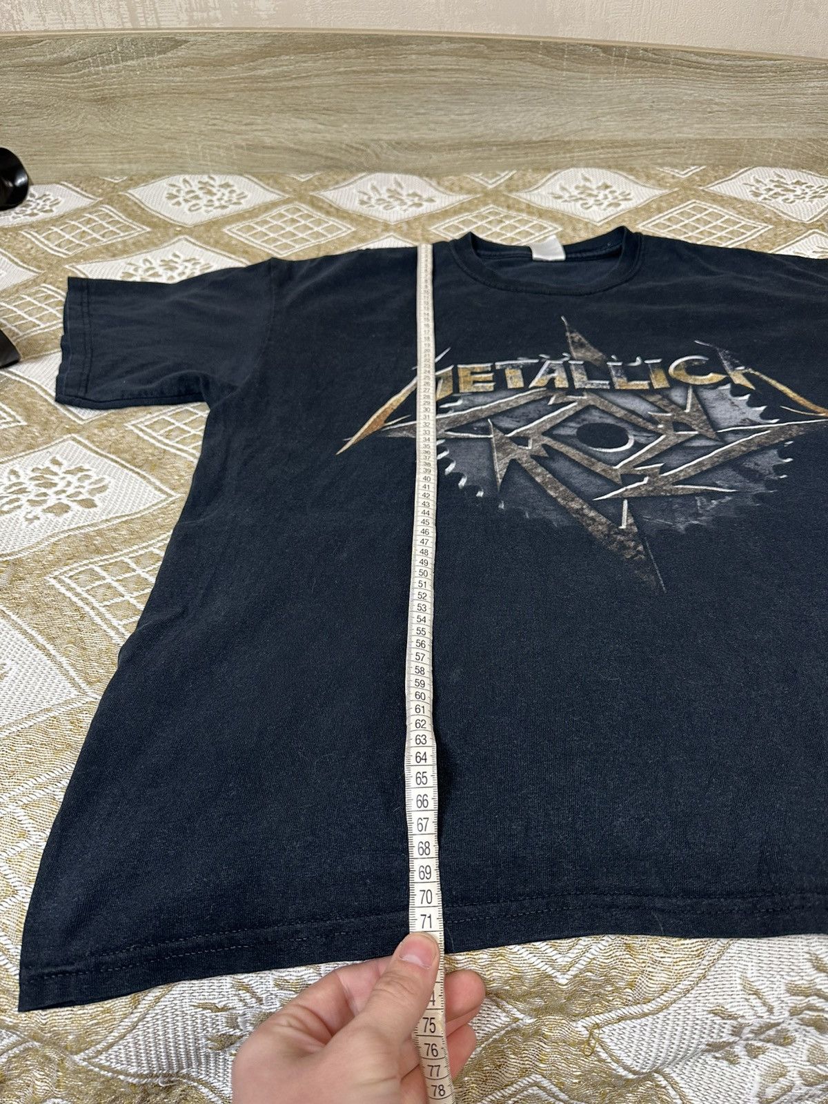Metallica 🔥 2000s Metallica Vintage Heavy Metal Band Rock T Shirt Y2K Size US XL / EU 56 / 4 - 9 Thumbnail