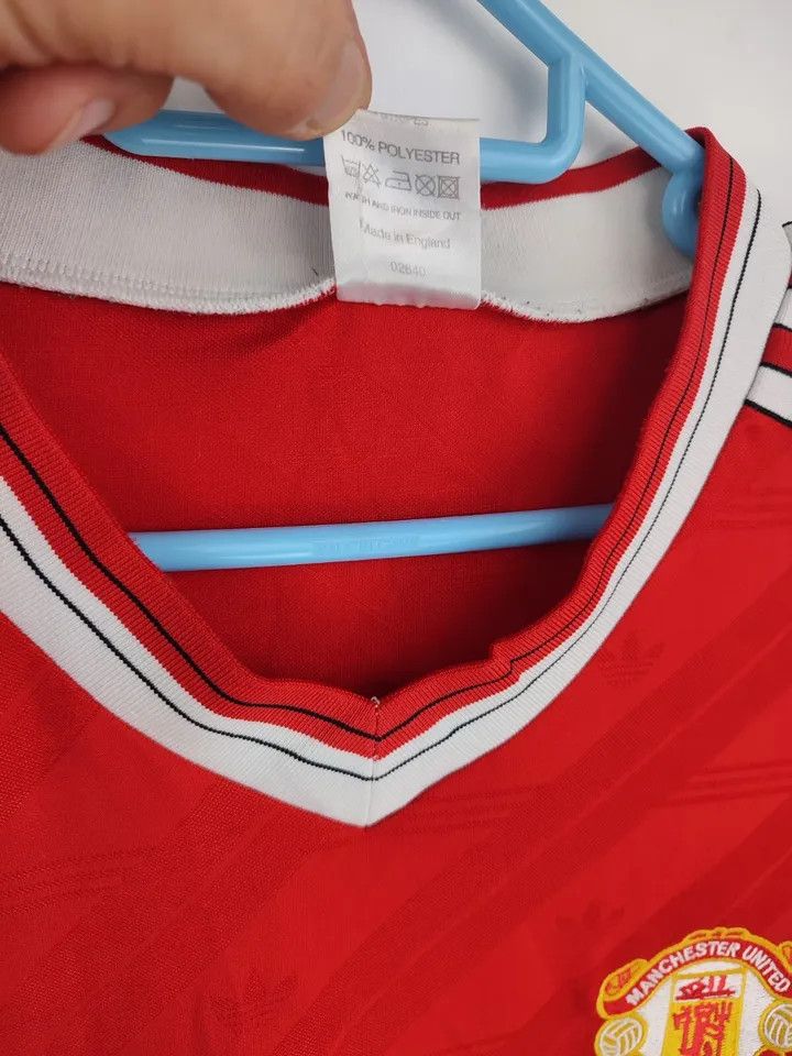 Vintage Manchester United 1987-88 home FOOTBALL Kit SHIRT