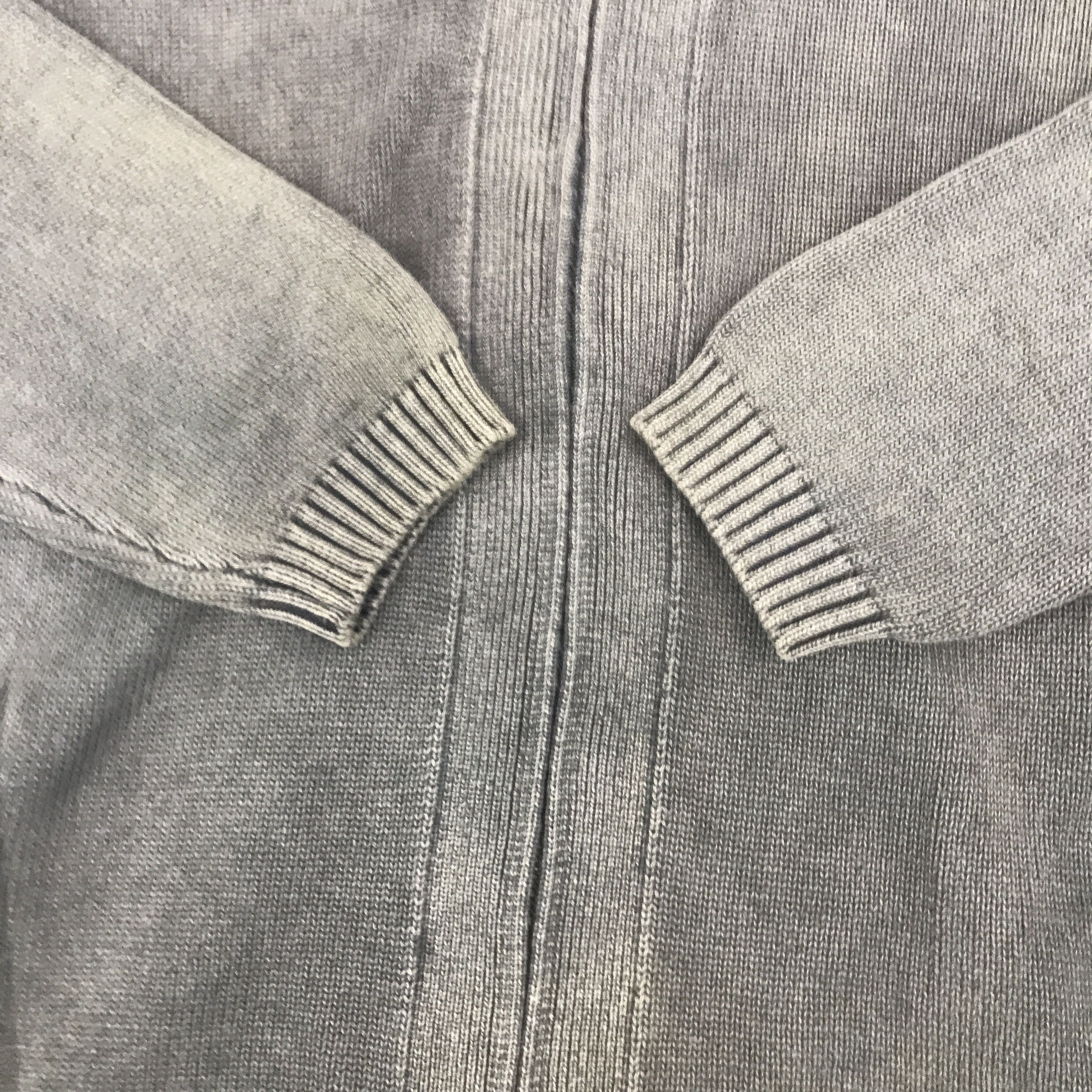 Beams Japan × Vintage Beams Black faded Japan Knitwear design zippe jacket Size US L / EU 52-54 / 3 - 7 Thumbnail