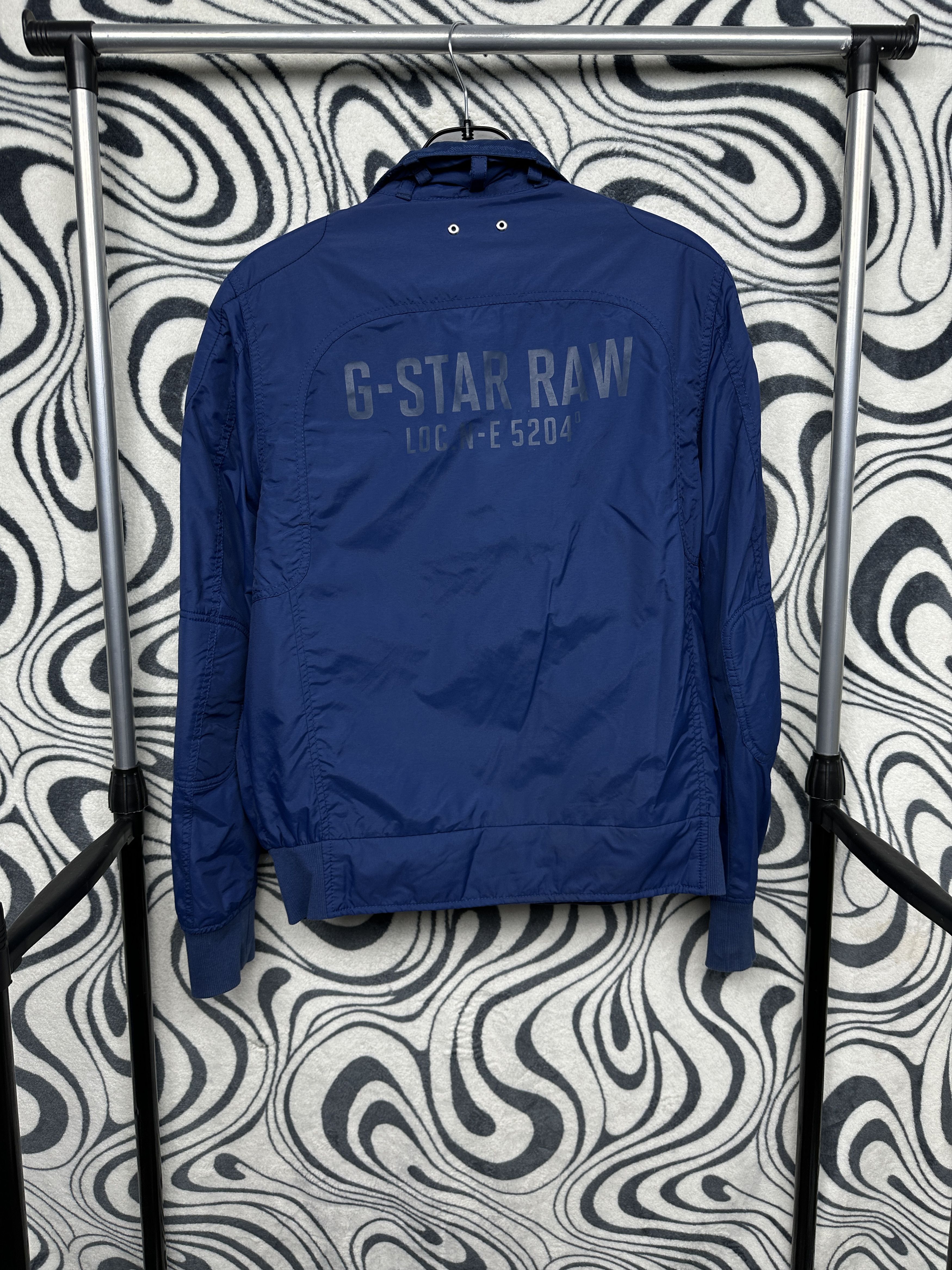 G-Star G Star Raw Mens Sandhurst Bomber Biker Jacket Size US L / EU 52-54 / 3 - 9 Thumbnail