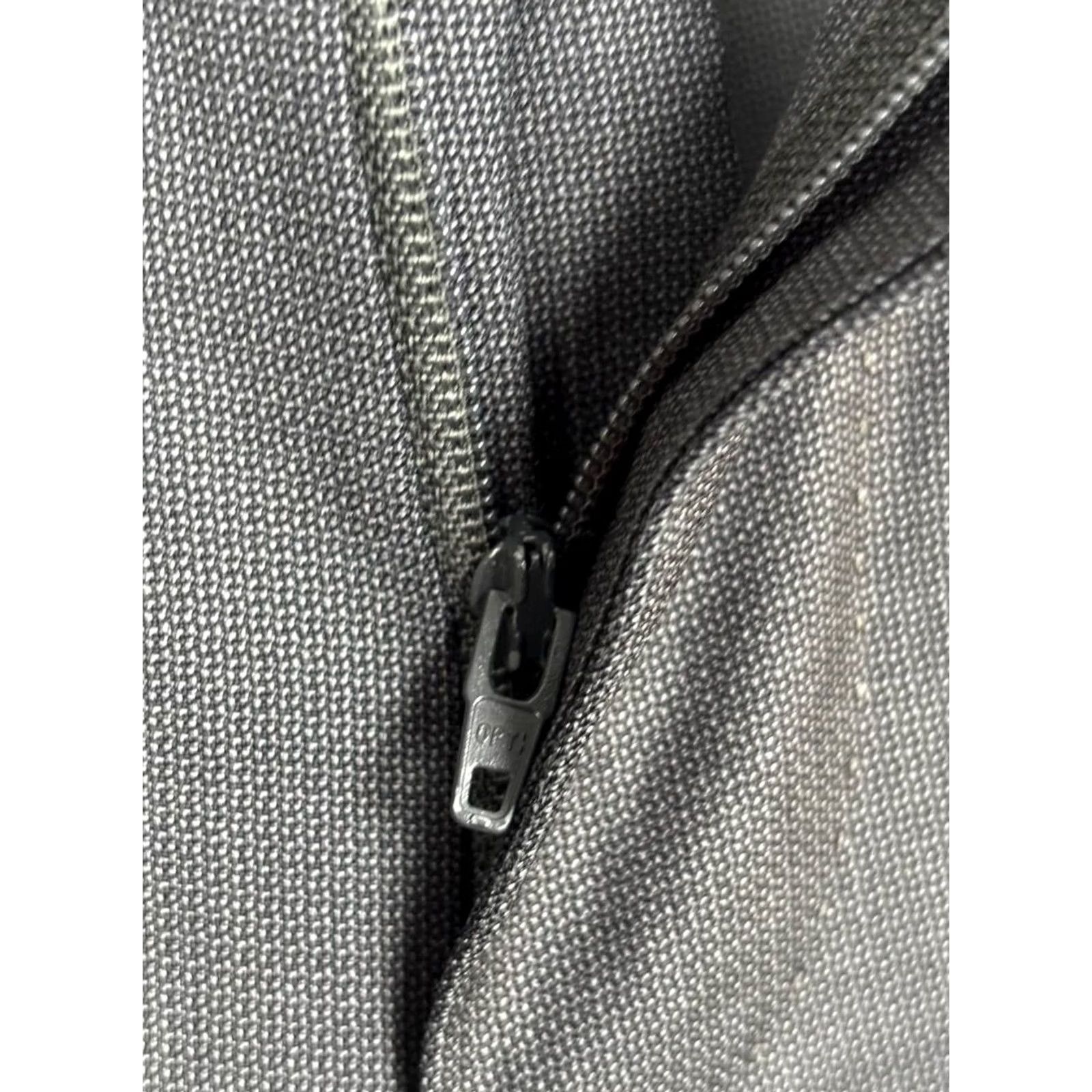 Z Zegna Z Zegna Pants Mens Size 48R Gray Wolle Flat Front Slim Straight Leg Dress Size US 32 / EU 48 - 5 Thumbnail