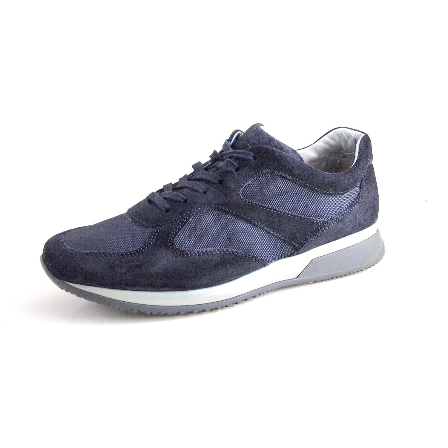 Hogan Hogan Sneakers Blue Canvas Suede Mens US 10 EU 43 Size US 10 / EU 43 - 1 Thumbnail