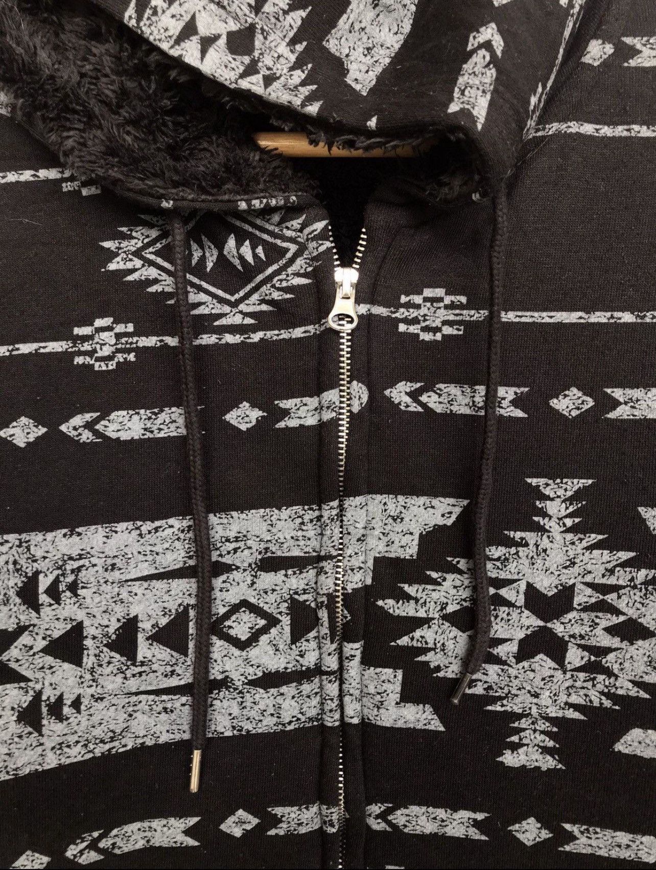 Japanese Brand Dandy Jack Japan Black Zip Up Fur Fleece Hoodie Size US S / EU 44-46 / 1 - 2 Thumbnail