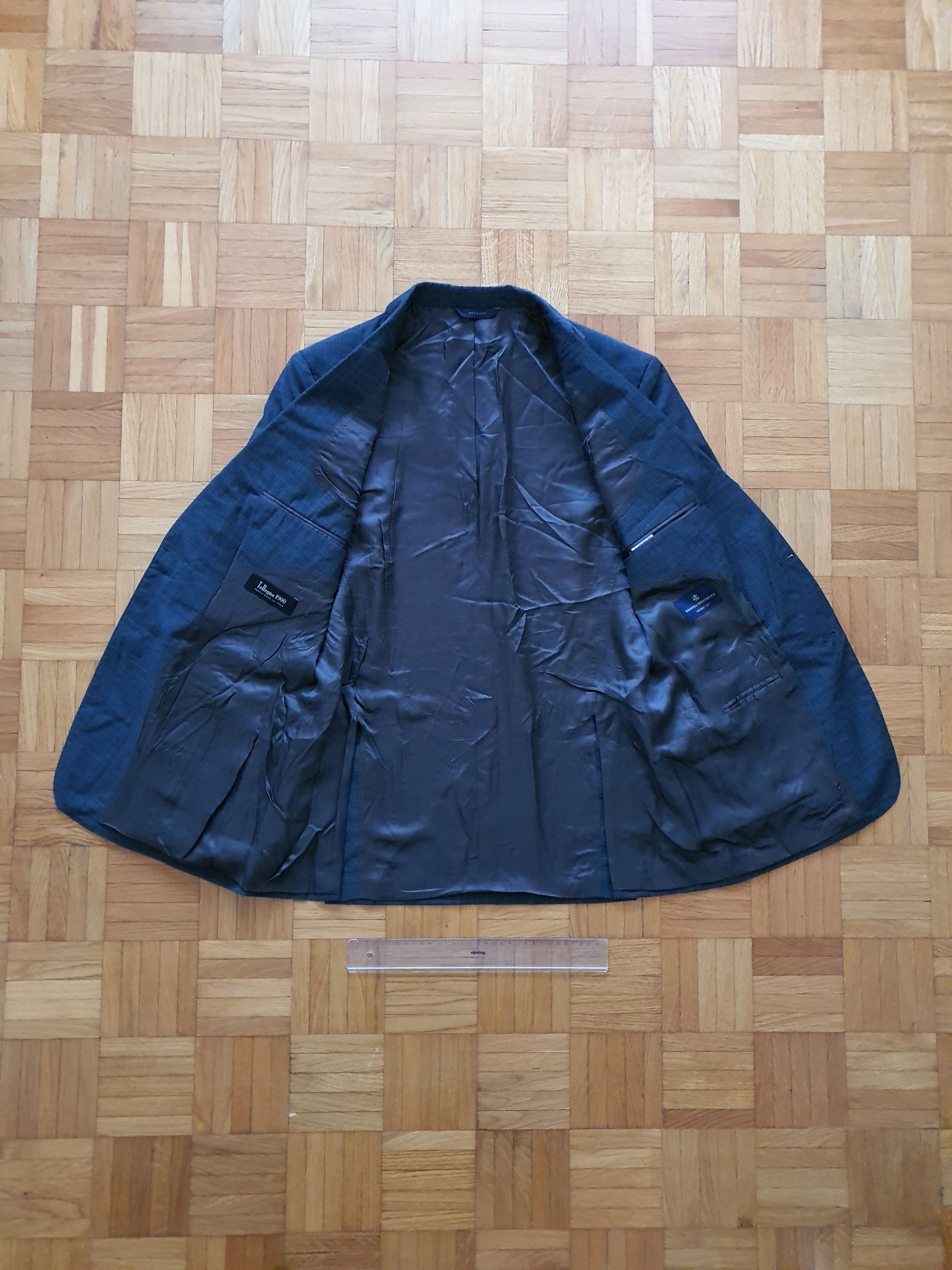 Brooks Brothers Sports Coat Suit Jacket - Regent Fit - Microcheck w Squares Size 42R - 4 Thumbnail