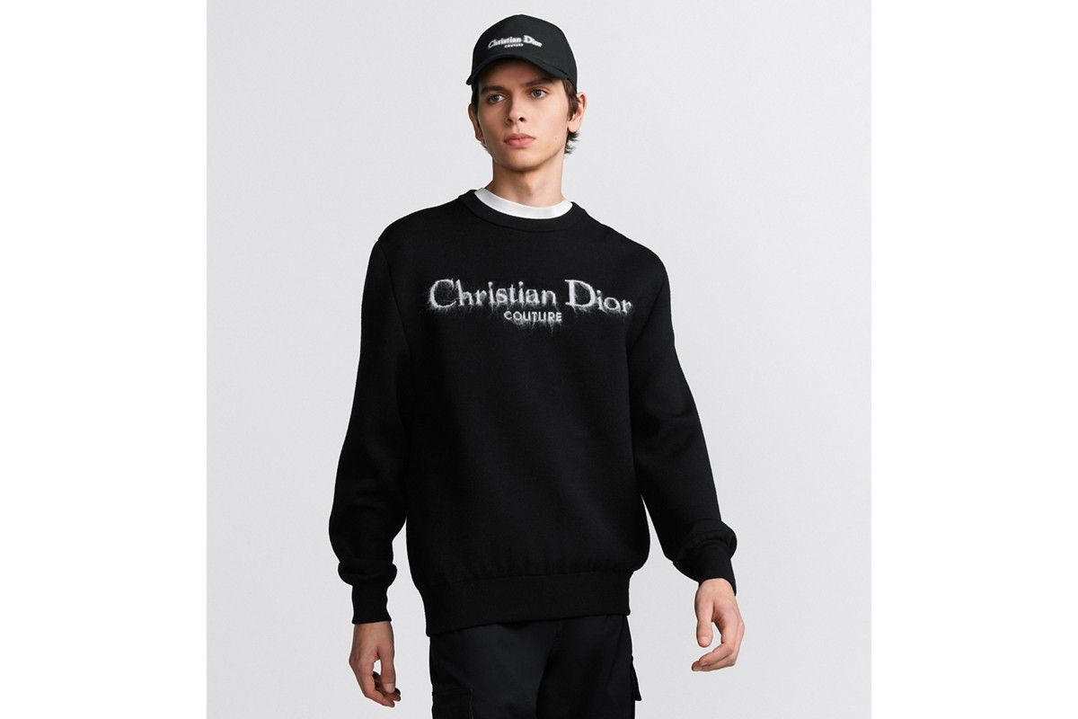 Dior o1bcso1str0226 Couture Sweater in Black Size US M / EU 48-50 / 2 - 4 Thumbnail
