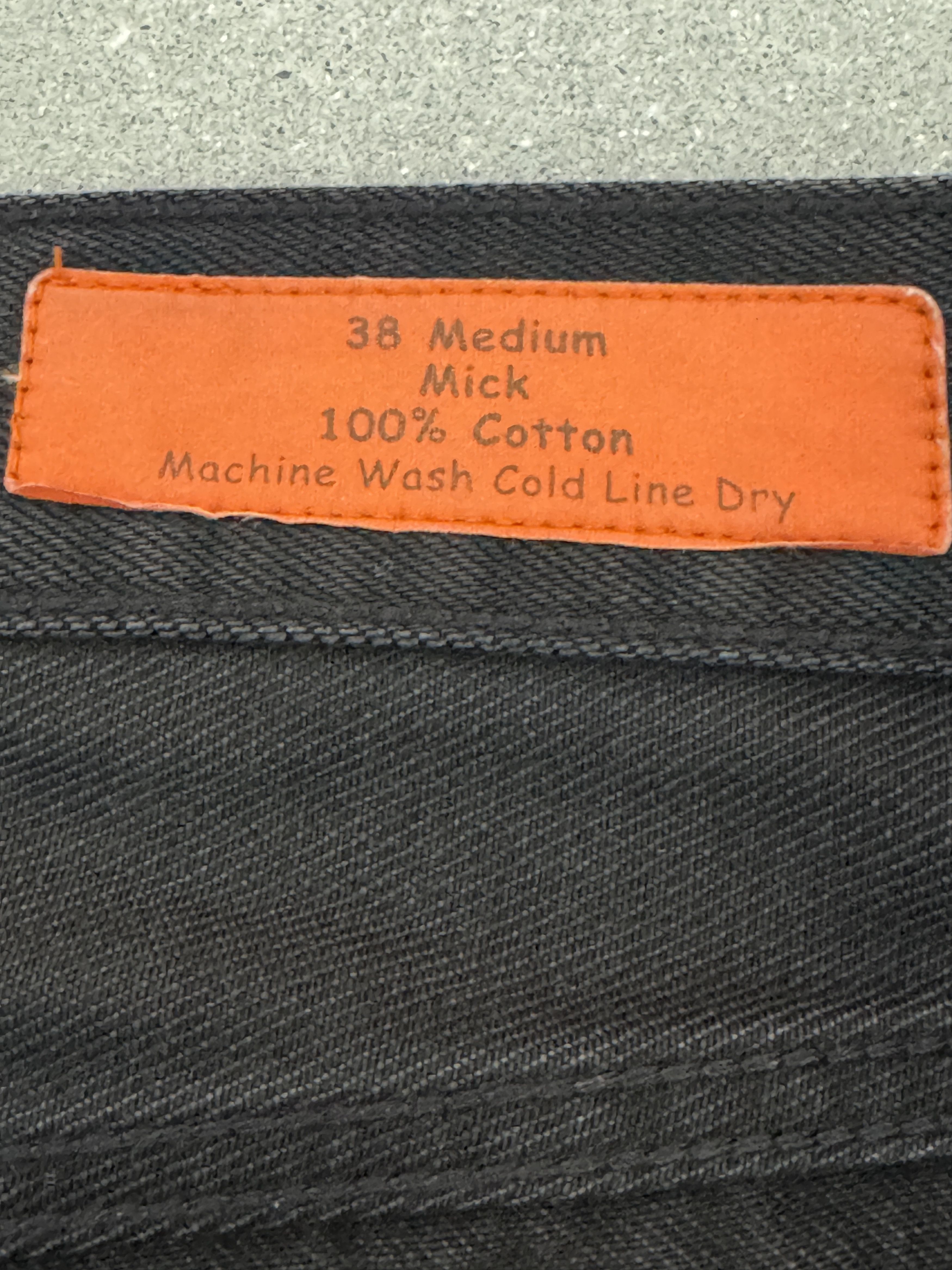 Jean Shop 'Mick' black jeans with custom detailing Size US 38 / EU 54 - 4 Thumbnail