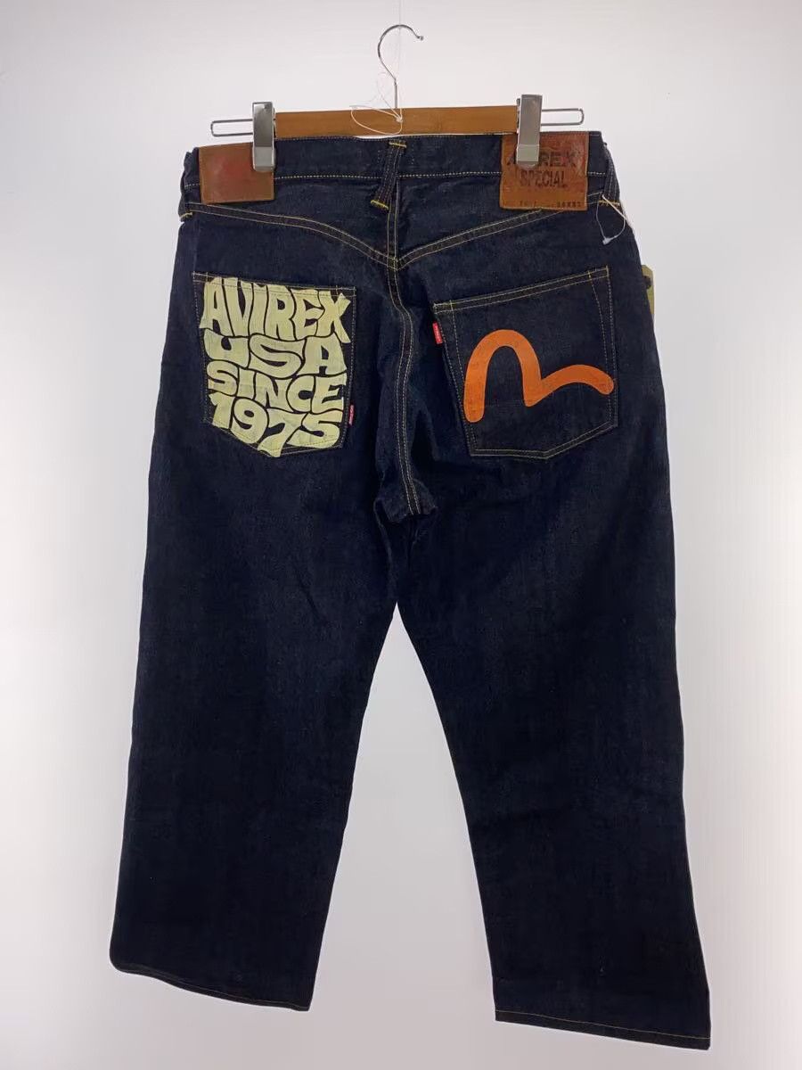 Avirex Avirex x Evisu Plain Cotton Pants Navy Size US 36 / EU 52 - 2 Thumbnail