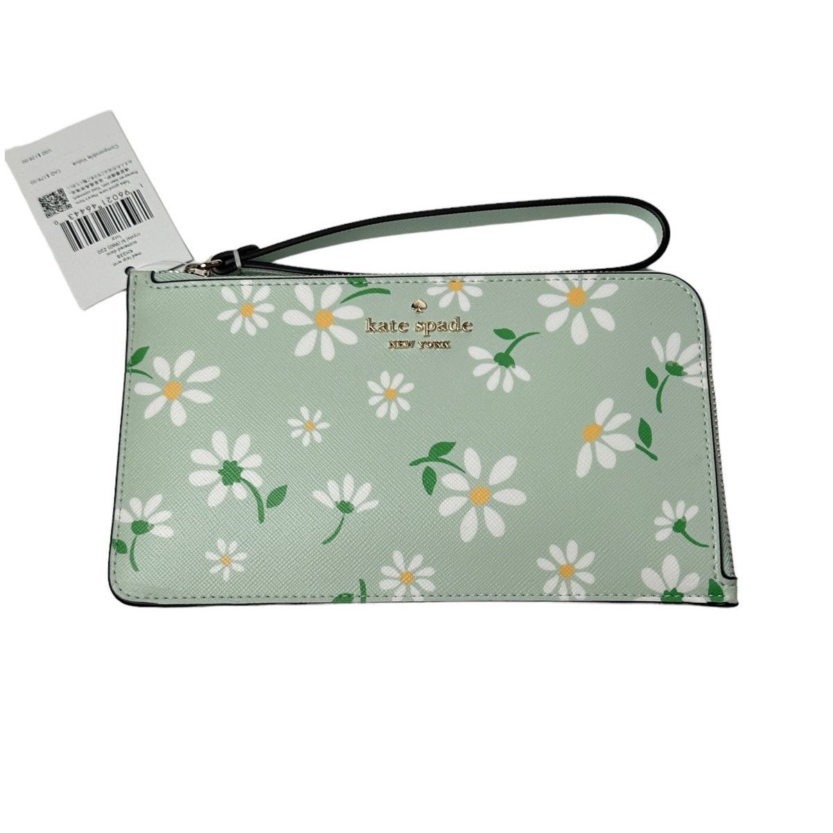 Kate Spade Kate Spade Lucy Day Tripper Daisy Medium L-Zip Wristlet Size ONE SIZE - 1 Thumbnail