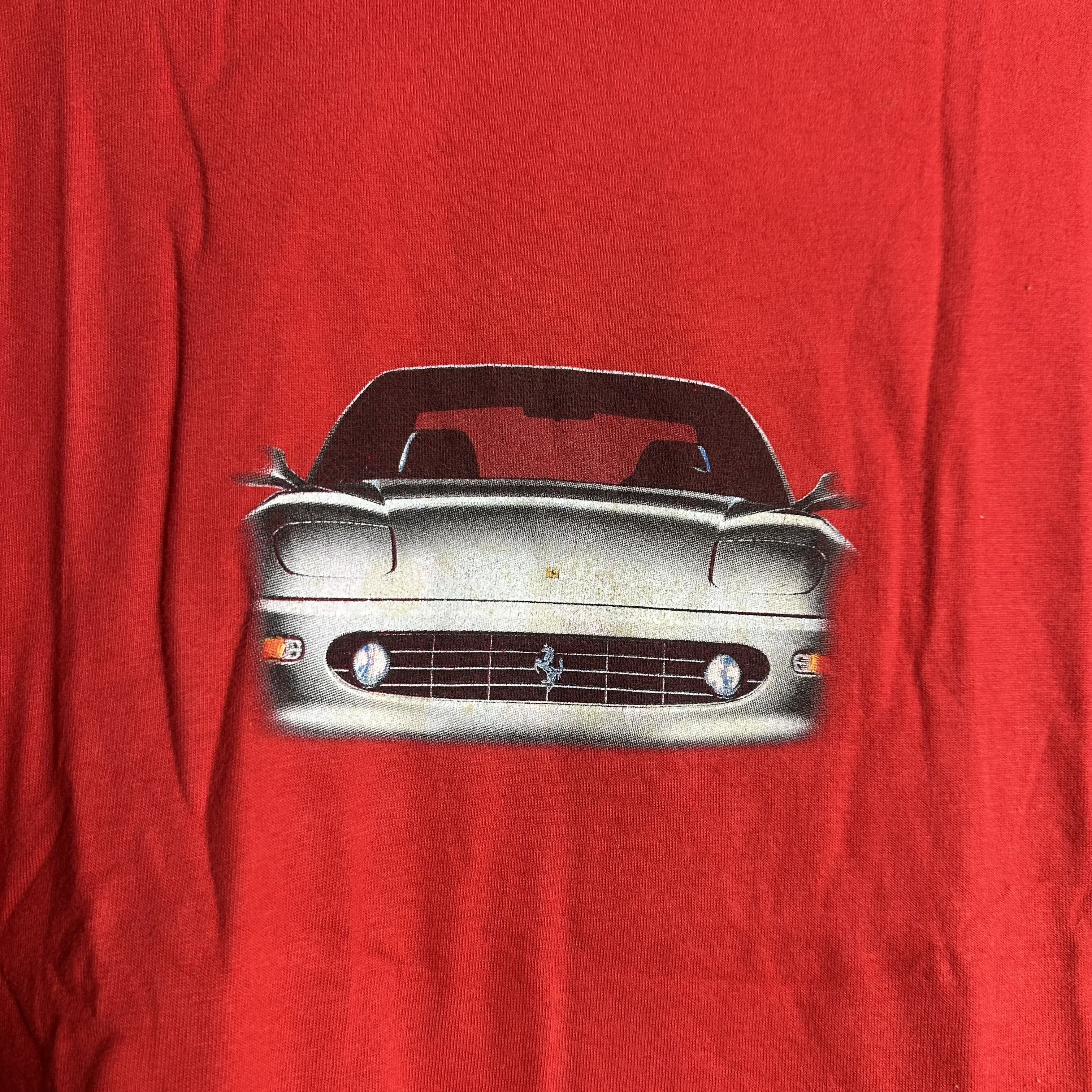 Ferrari 🔥RARE🔥Vintage Ferrari x Fila OVP T-shirt Made in Belgium Size US XL / EU 56 / 4 - 3 Thumbnail