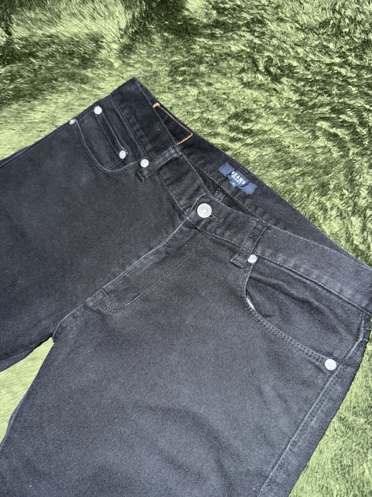 Beams Japan [M] BEAMS HEART JAPAN leather label cotton pants black Size US 32 / EU 48 - 2 Thumbnail