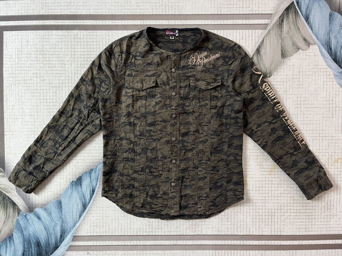 Japanese Brand Rare Divine Retribution camoflouge Geisha jaket Size US L / EU 52-54 / 3 - 3 Thumbnail