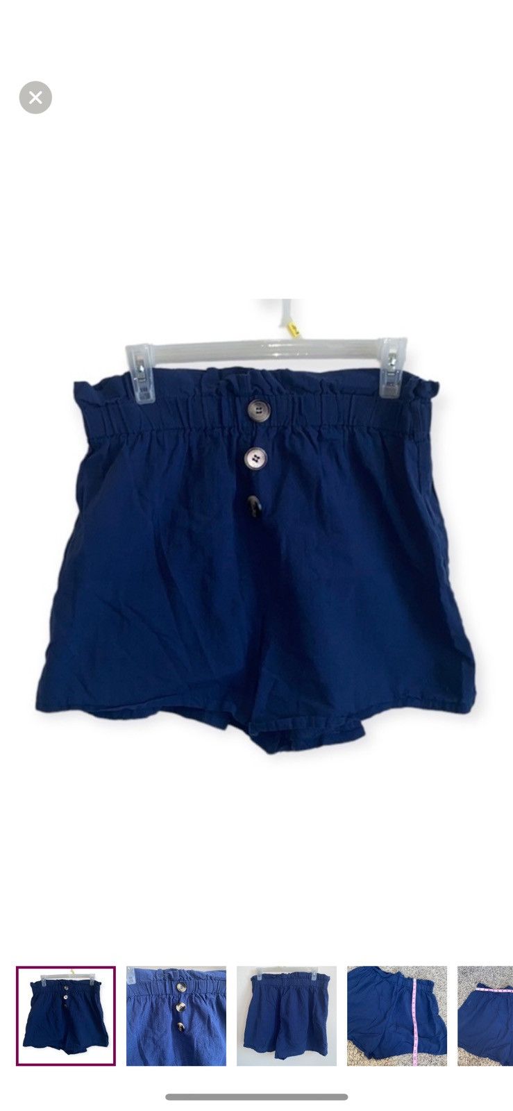Shein Shein 0XL Paperbag shorts Size 36" / US 14 / IT 50 - 1 Thumbnail