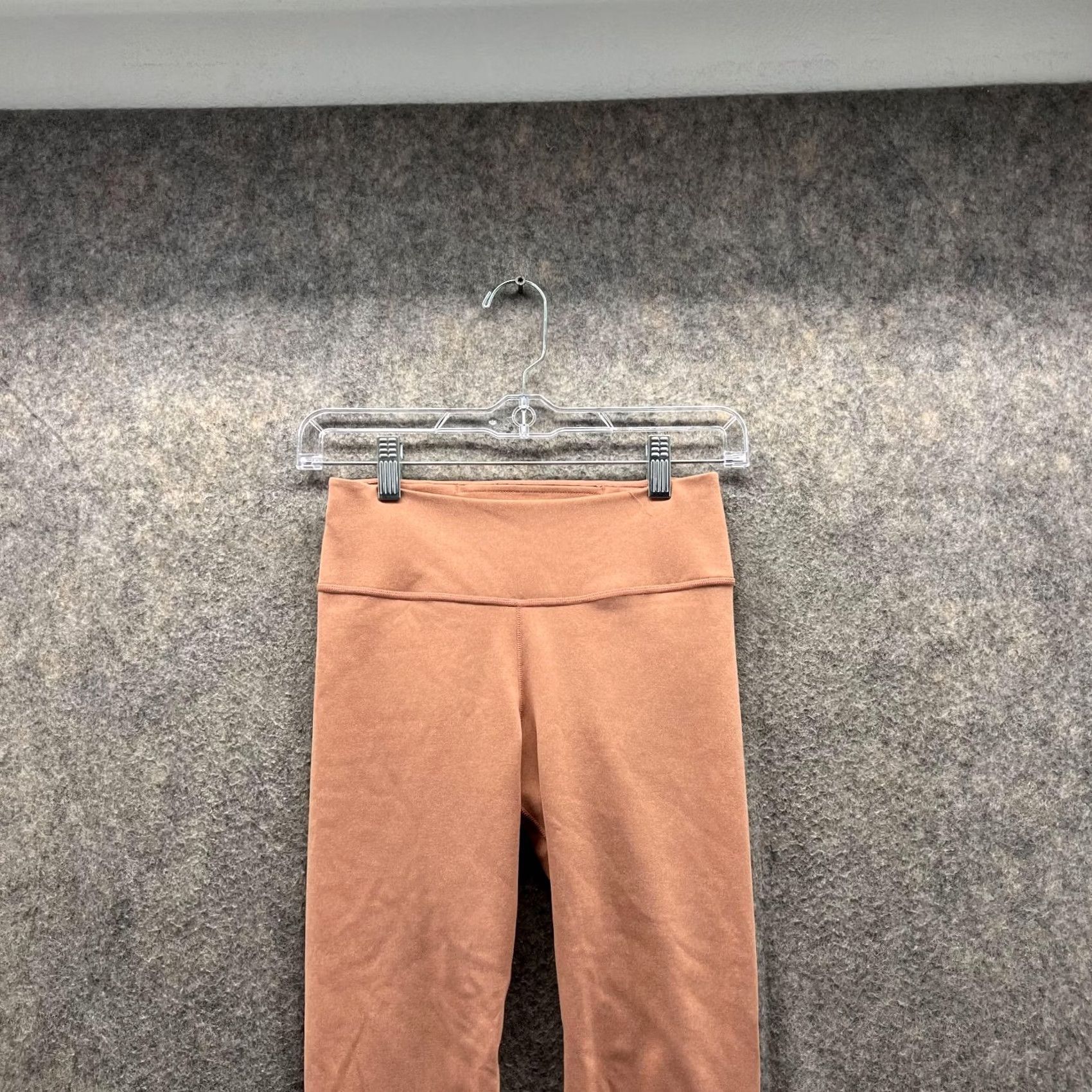 Nike Nike Dri-FIT Pants Women S Orange Athletic Fit Skinny Inseam 20 in Pockets Size 28" / US 6 / IT 42 - 2 Thumbnail