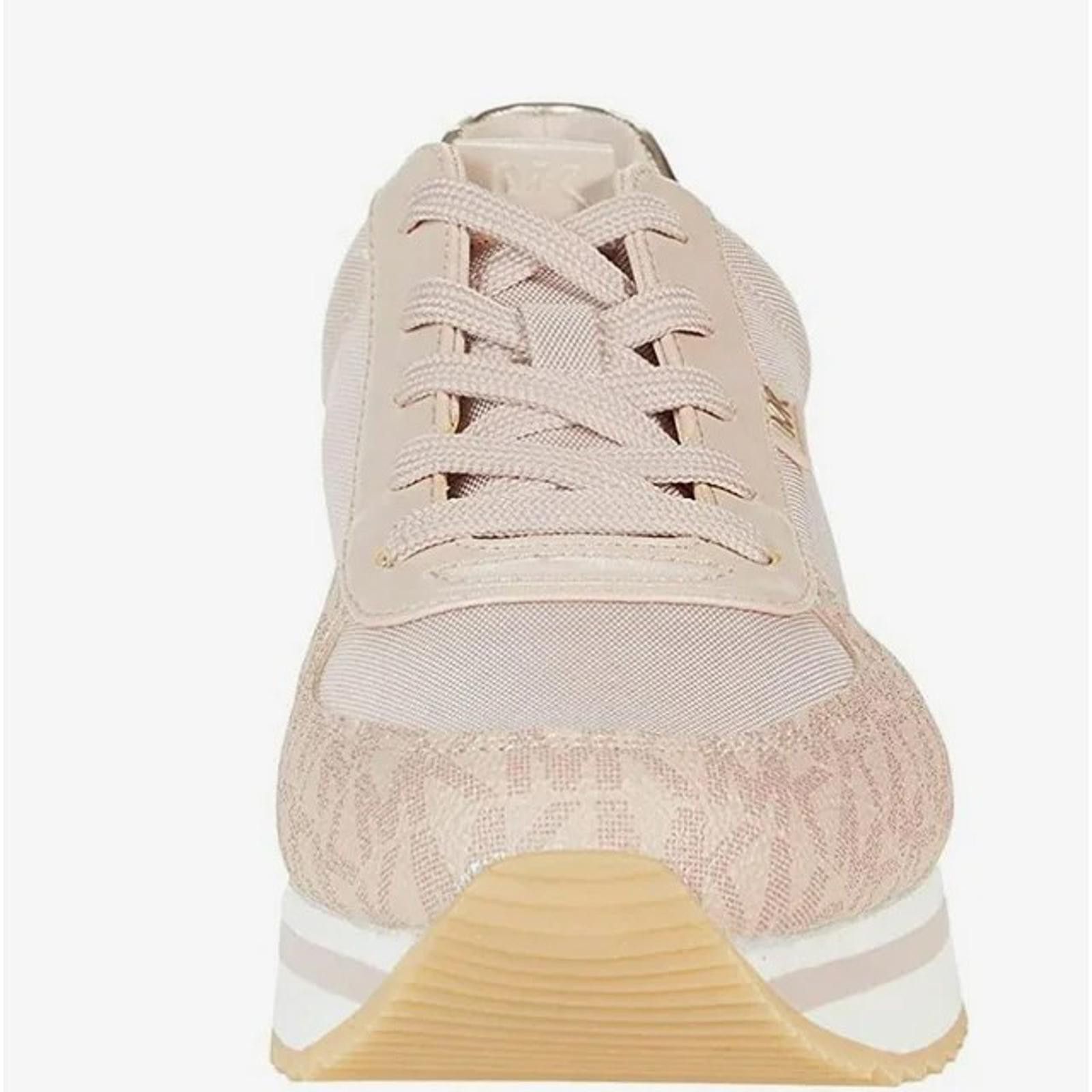 Michael Kors Michael Kors Monique Trainer Ballet Metallic Textile Lace-Up Size US 8 / IT 38 - 7 Thumbnail