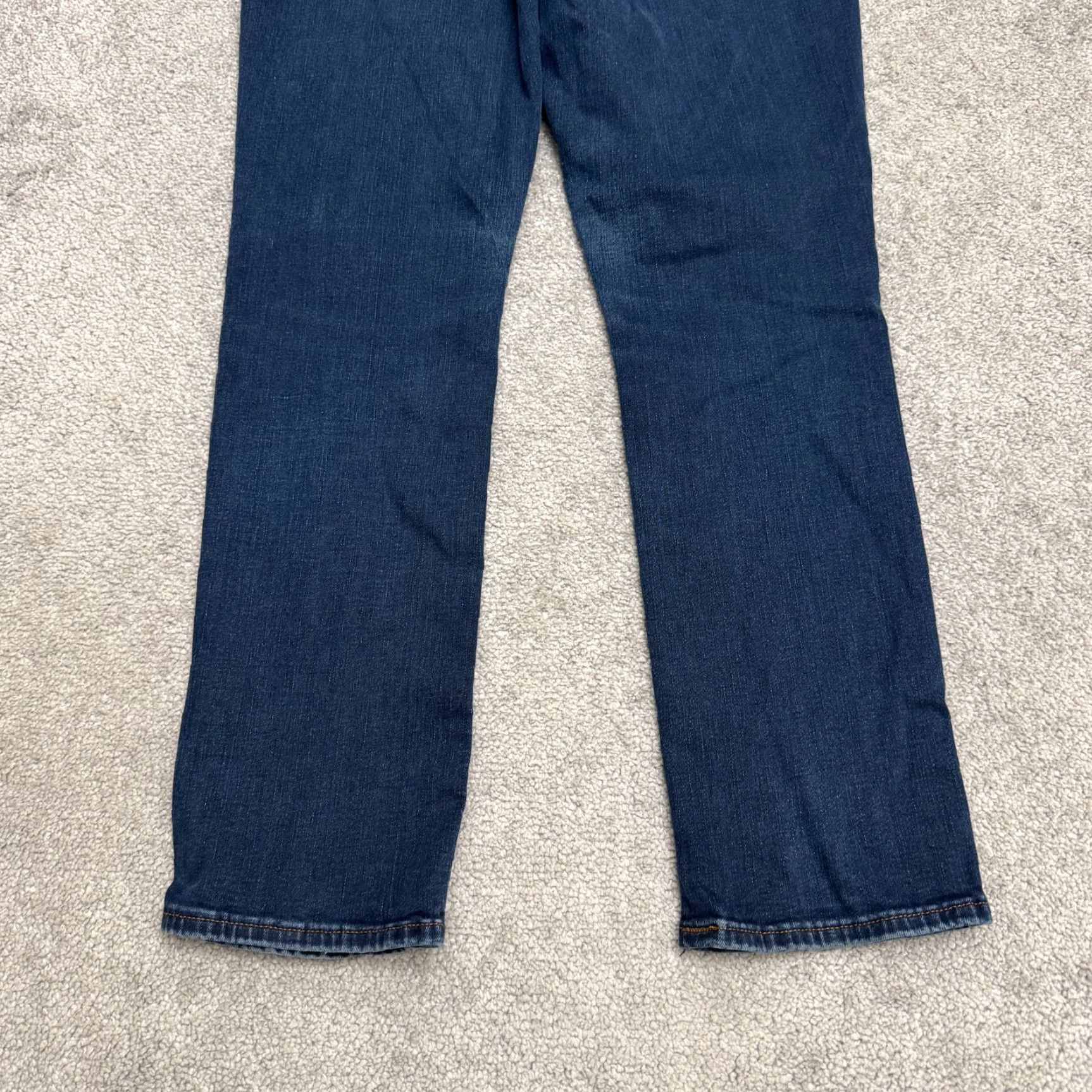 Levi's Levi's Jeans Womens 12 Dark Wash Mid Rise City Outdoor Preppy 5-Pocket Denim Cotton Blend Skinny Size 34" / US 12 / IT 48 - 4 Thumbnail