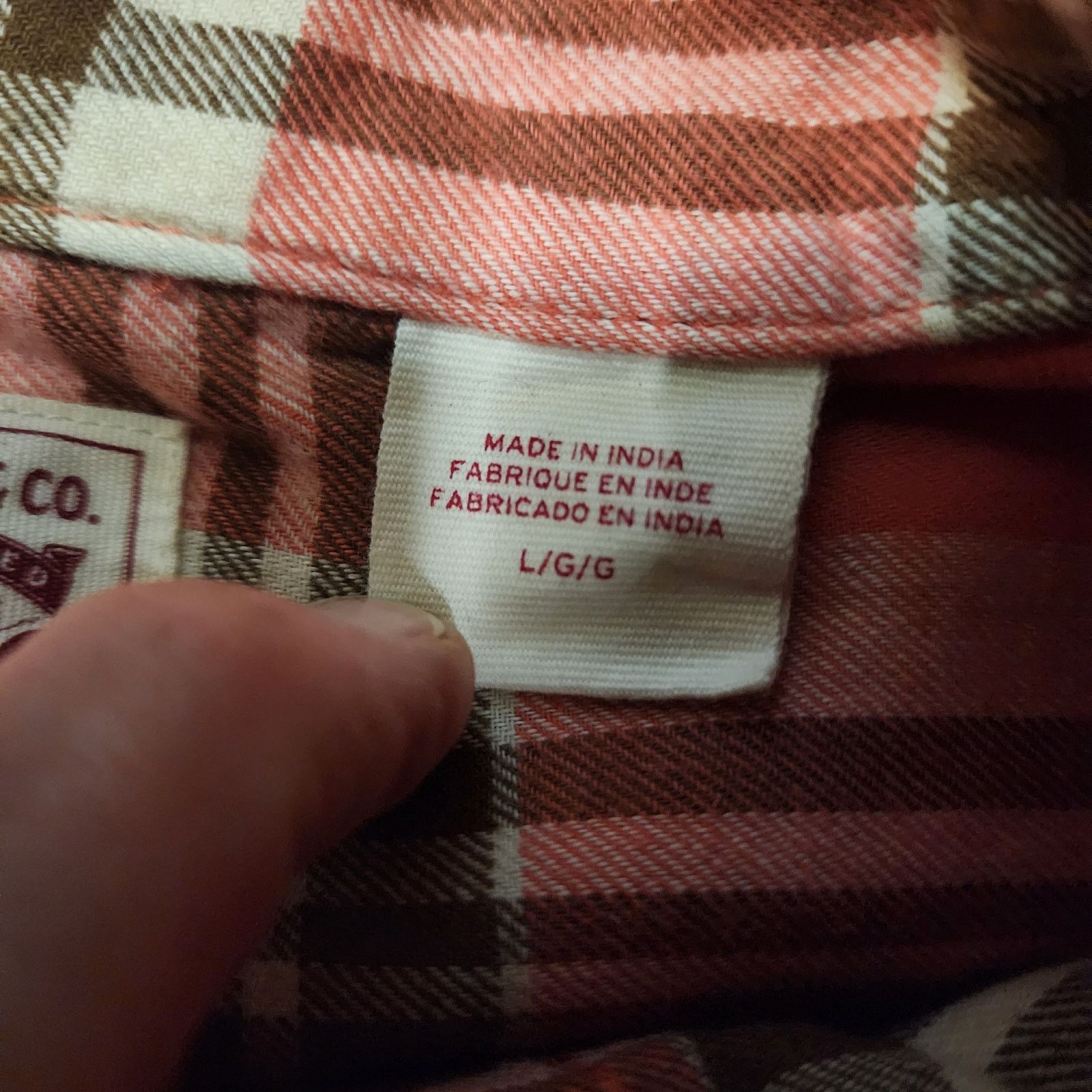 Levi's Levi’s Western Pearl Snap Flannel Women’s size L Plaid 2194 Size L / US 10 / IT 46 - 4 Thumbnail
