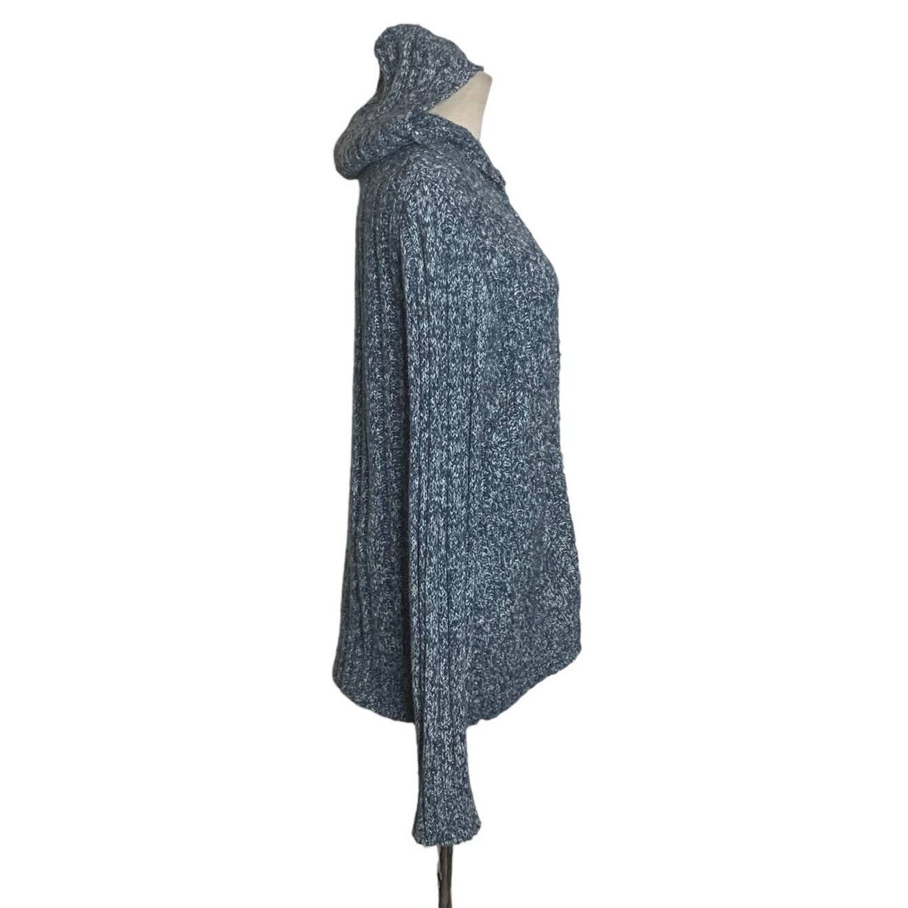 Sonoma Sonoma heathered blue hoodie sweater jacket size XL Size XL / US 12-14 / IT 48-50 - 8 Thumbnail