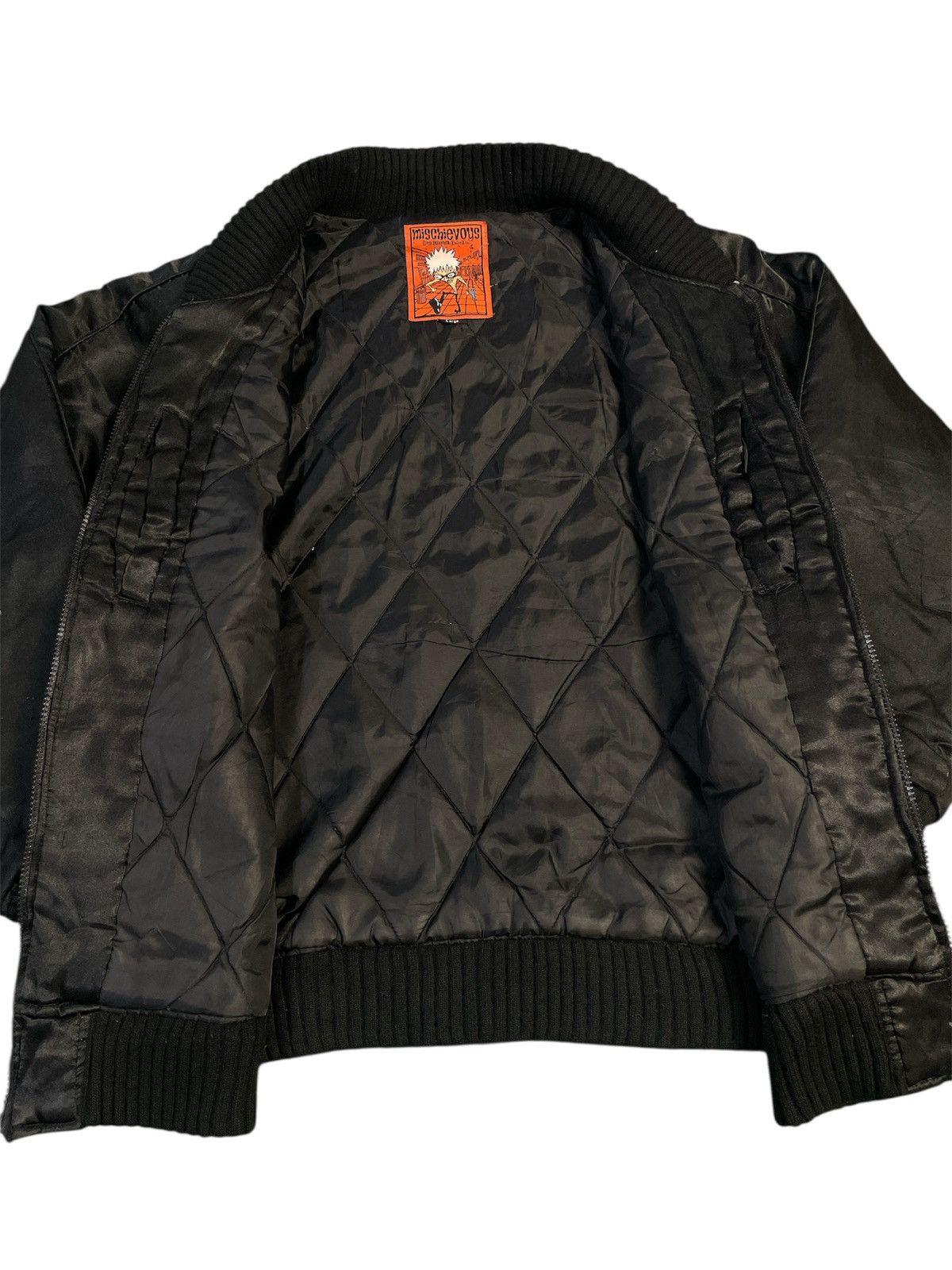 Japanese Brand Vintage Punk Mischievous Bomber Jacket Size US L / EU 52-54 / 3 - 4 Thumbnail
