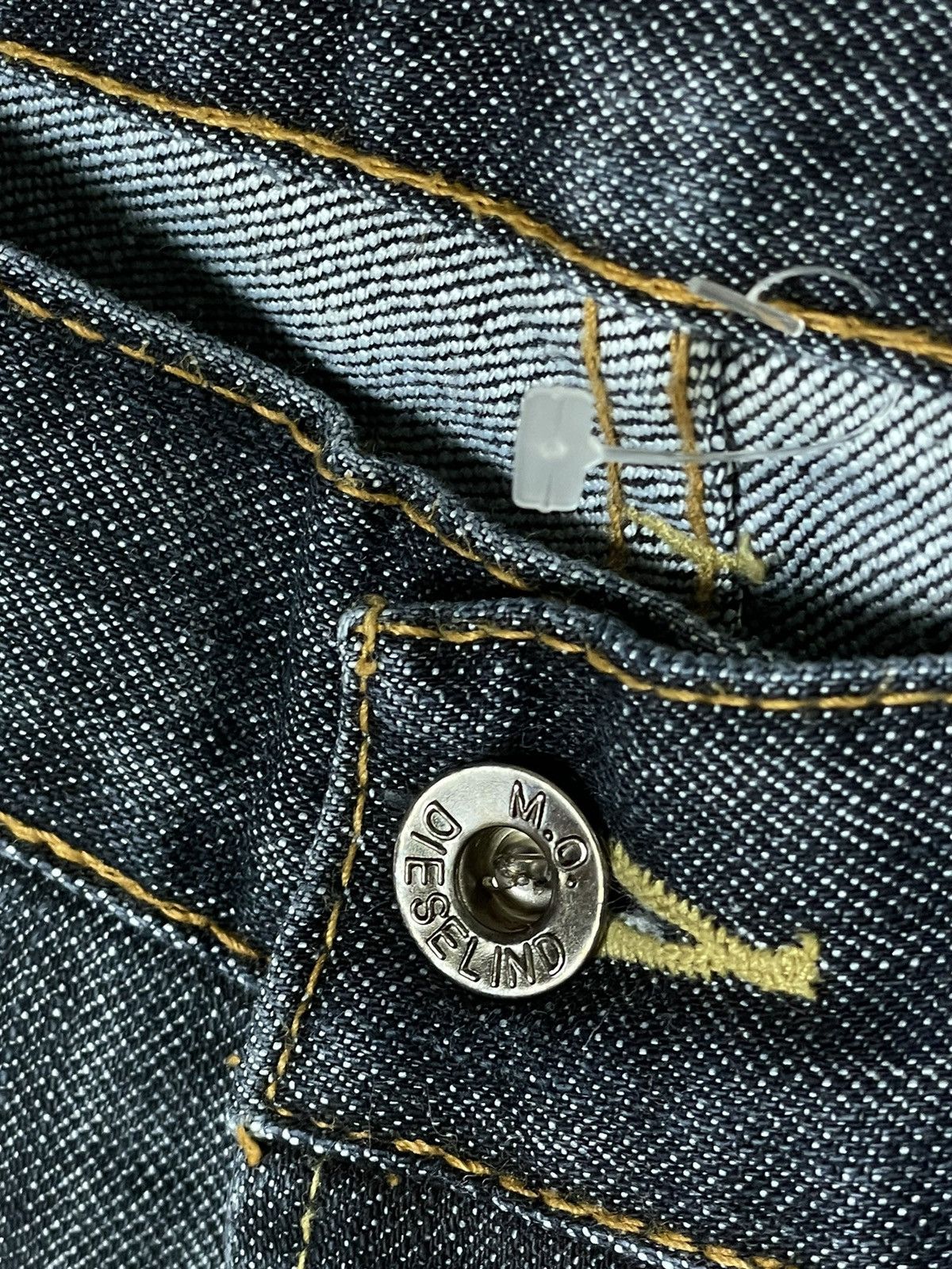 Diesel × Vintage Vintage Diesel 90’s Y2K Style Pocket Logo Denim Jeans Pants Size US 33 - 11 Thumbnail