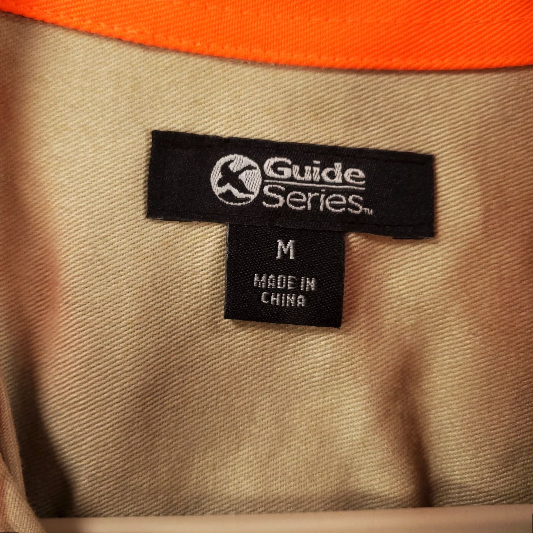 Hunter VINTAGE Gander Mountain Guide Series Shooting Shirt Men M Tan Beige Long Sleeve Button-Up Collared Padded Pockets 90s Mens Size US M / EU 48-50 / 2 - 6 Thumbnail
