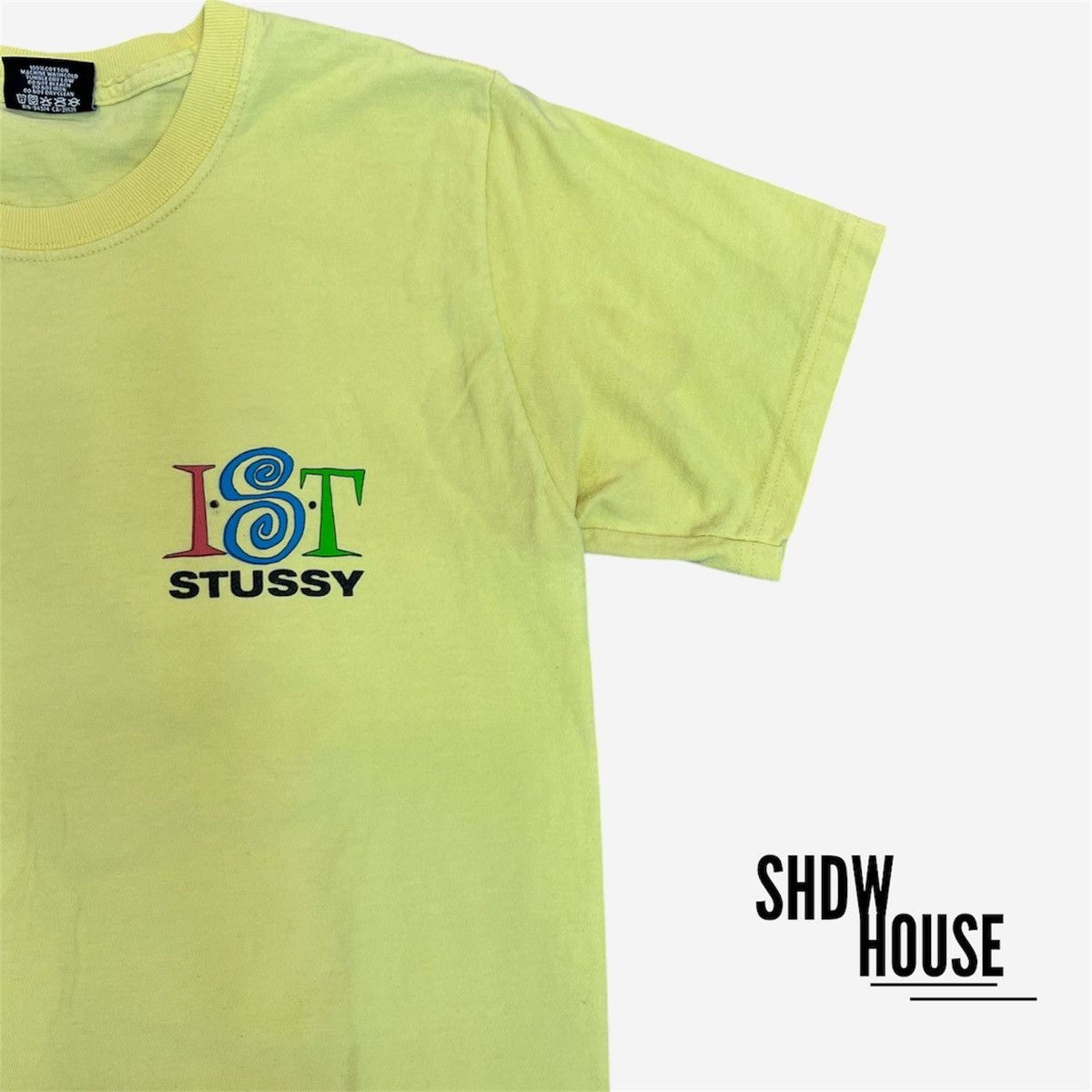 Stussy Stussy International Tribe Yellow Tee Size US S / EU 44-46 / 1 - 2 Thumbnail