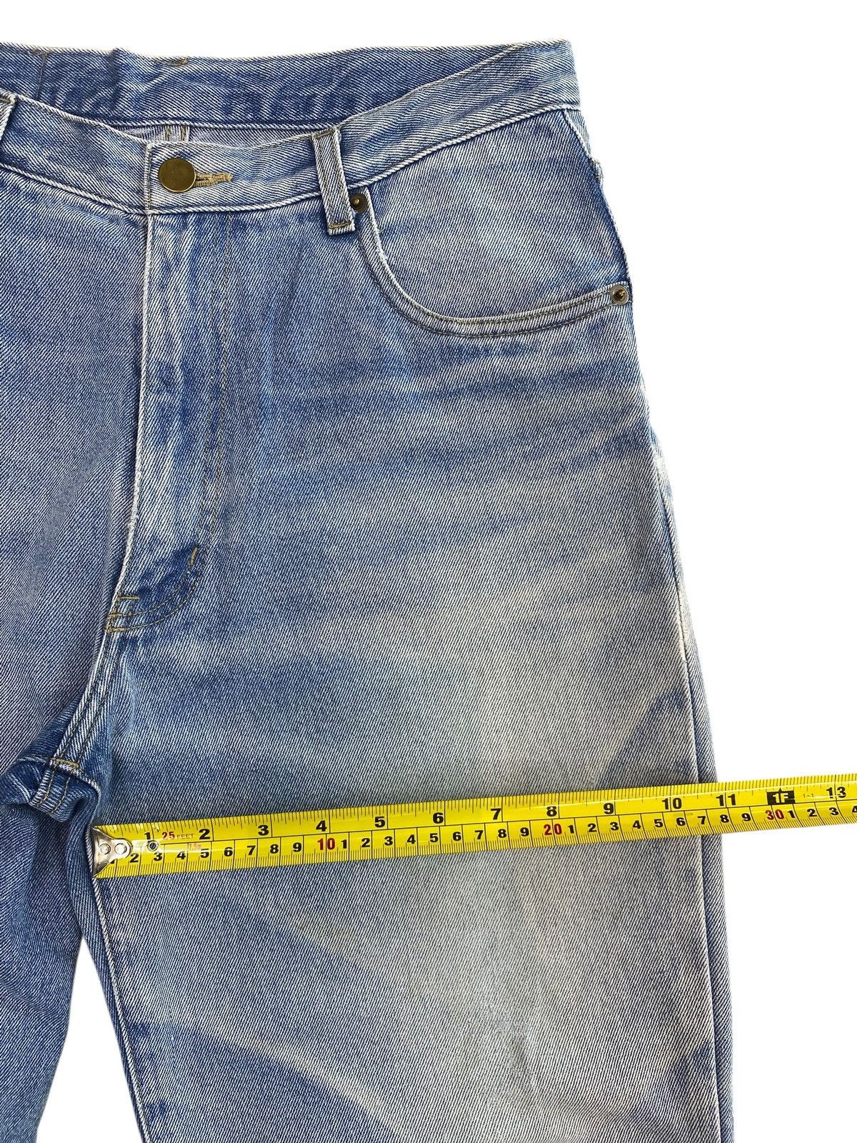 Japanese Brand Japanese Brand Light Wash Distressed Style Straight CutJeans Size US 29 - 9 Thumbnail
