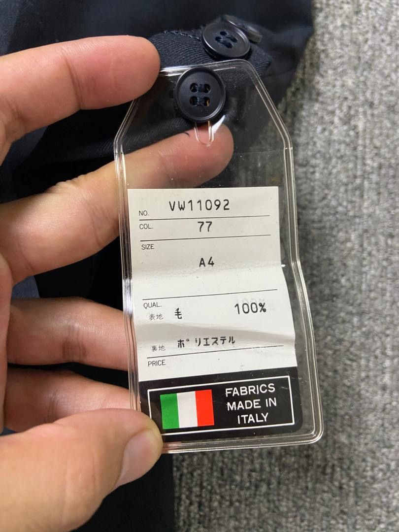 Japanese Brand ING LORO Piana’s Single Breasted Blazer (193) Size US XS / EU 42 / 0 - 6 Thumbnail