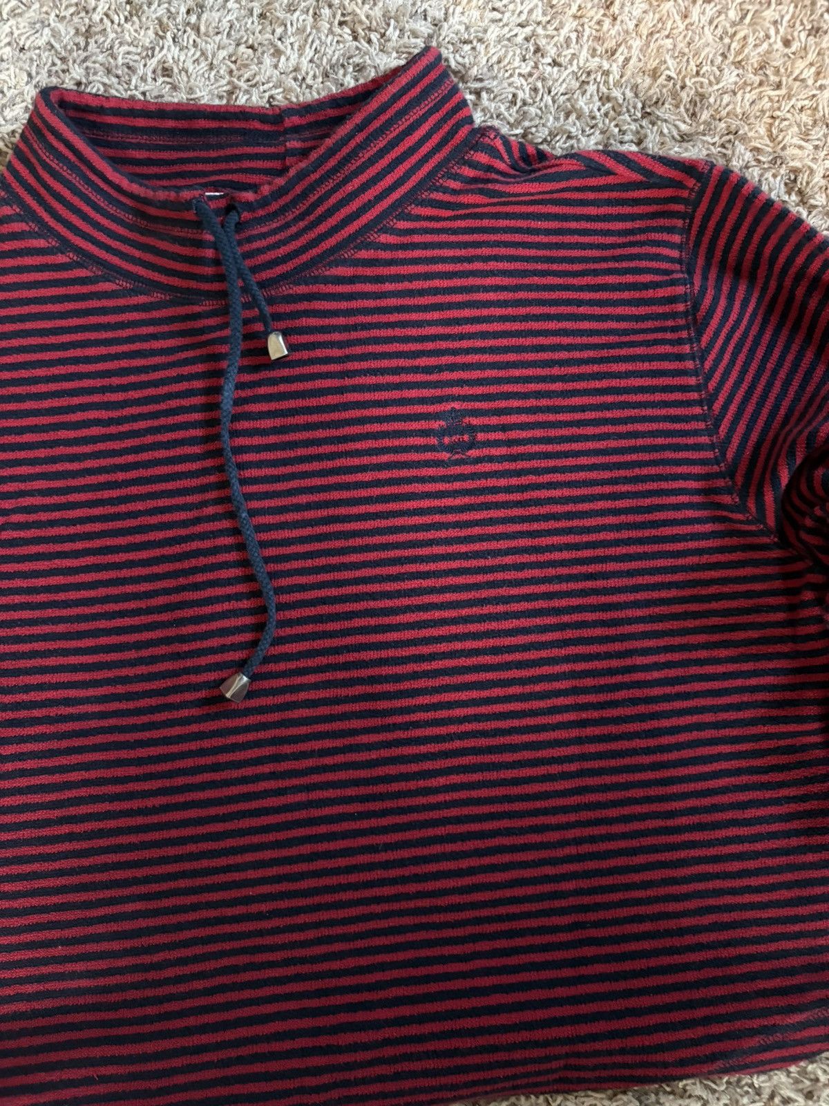 Polo Ralph Lauren Vintage polo/grunge striped red and black jacket Size US S / EU 44-46 / 1 - 2 Thumbnail