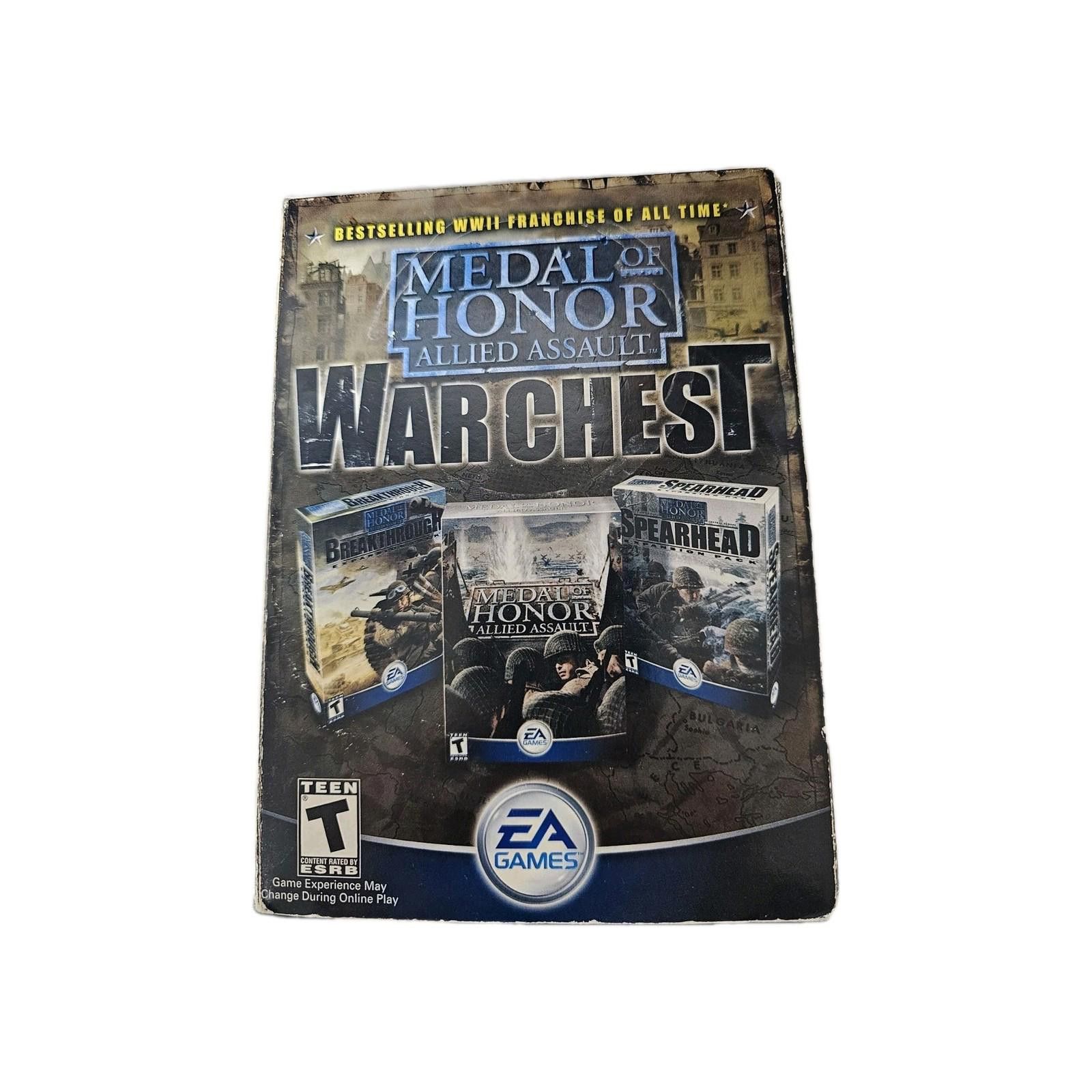 Other Medal Honor Allied Assault War Chest 5xCD Book PC Window Size ONE SIZE - 1 Thumbnail