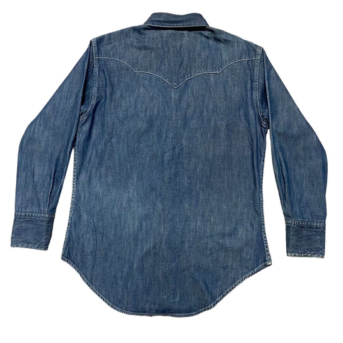 Sugar Cane Vintage Sugarcane Western Denim Shirt Size US M / EU 48-50 / 2 - 7 Thumbnail
