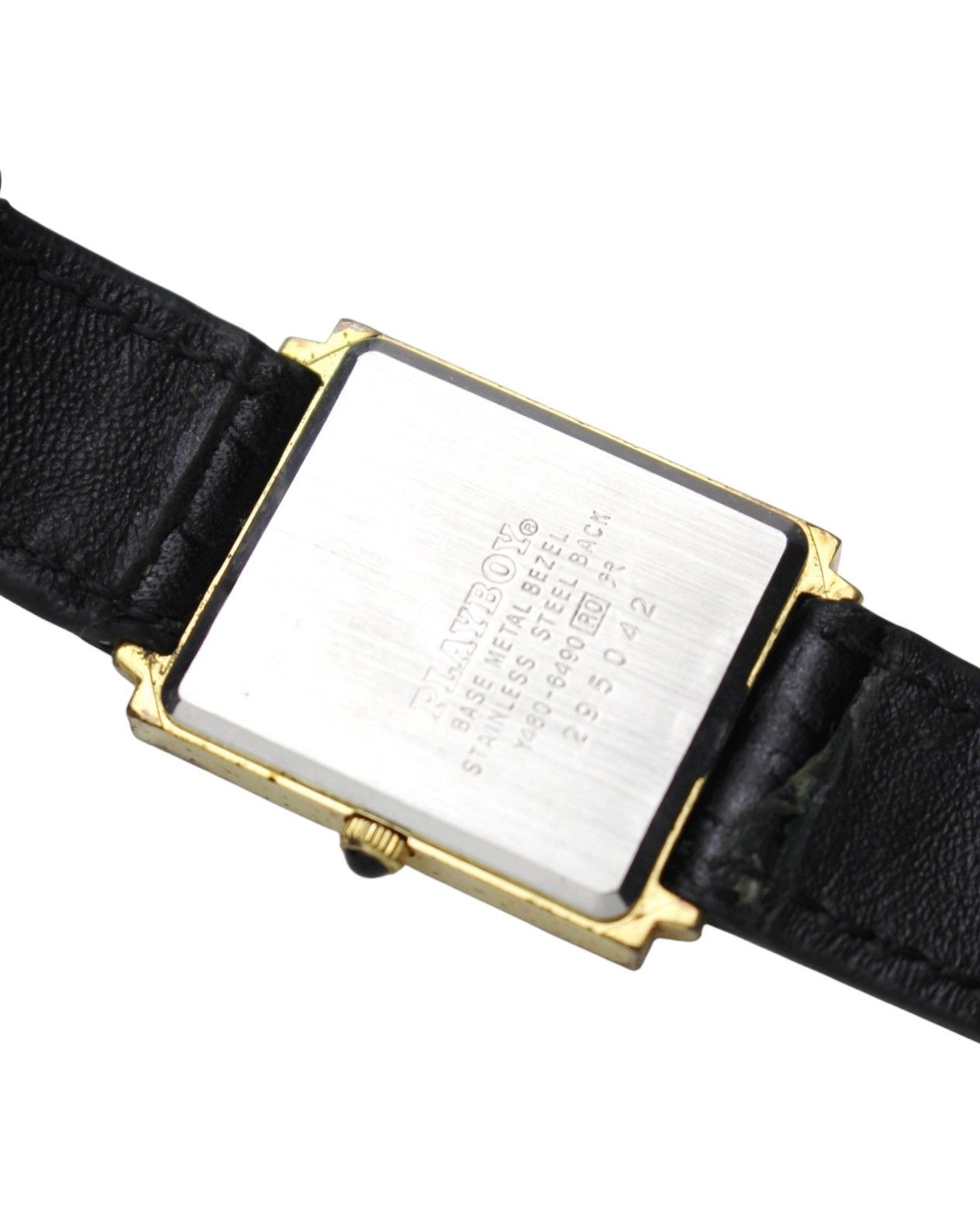 Seiko 1990S PLAYBOY “SUAVE SQUARE” DRESS WATCH Size ONE SIZE - 6 Thumbnail